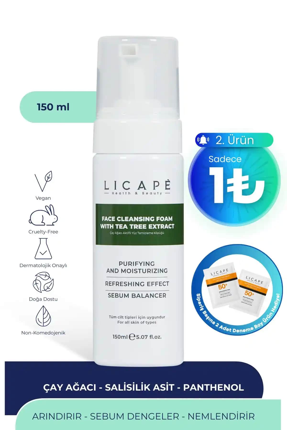 Licape Ürünleri Karşılaştırması: Çay Ağacı Köpüğü ve Gözenek Sıkılaştırıcı Tonik İncelemesi