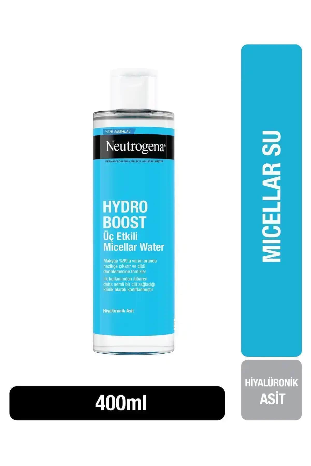 Neutrogena Hydro Boost ve Skin Detox Makyaj Temizleme Suları Karşılaştırması