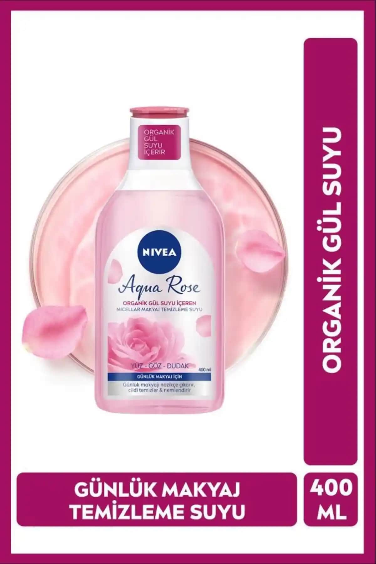NIVEA Aqua Rose ve Aydınlatıcı Micellar Makyaj Temizleme Suyu Karşılaştırması