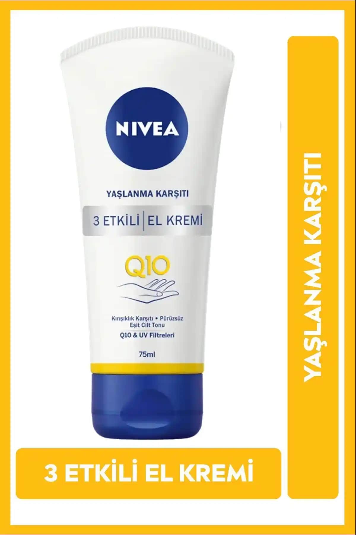 NIVEA Q10 Yaşlanma Karşıtı ve Zeytinyağlı El Kremi Karşılaştırması
