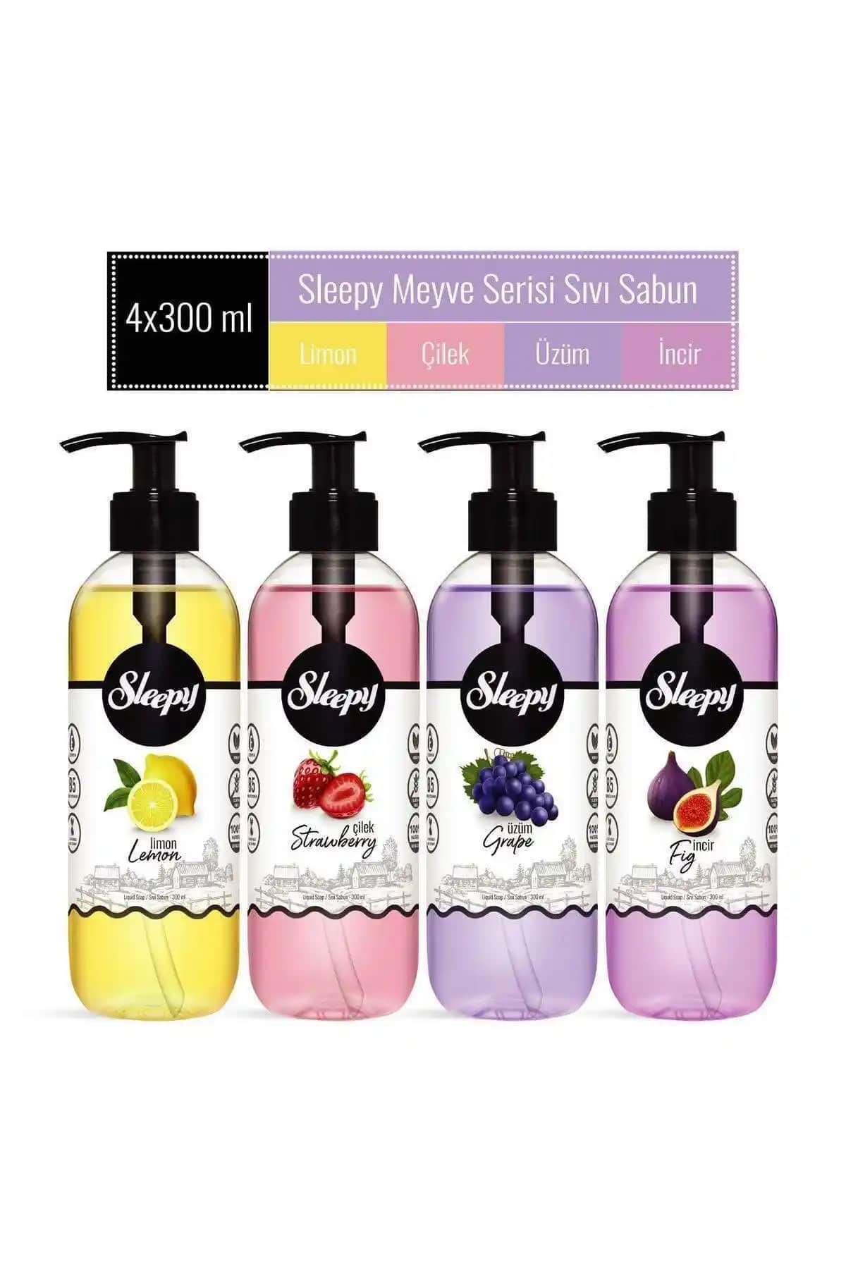 Sleepy Meyve ve Premium Brown Care Serisi Sıvı Sabun Karşılaştırması