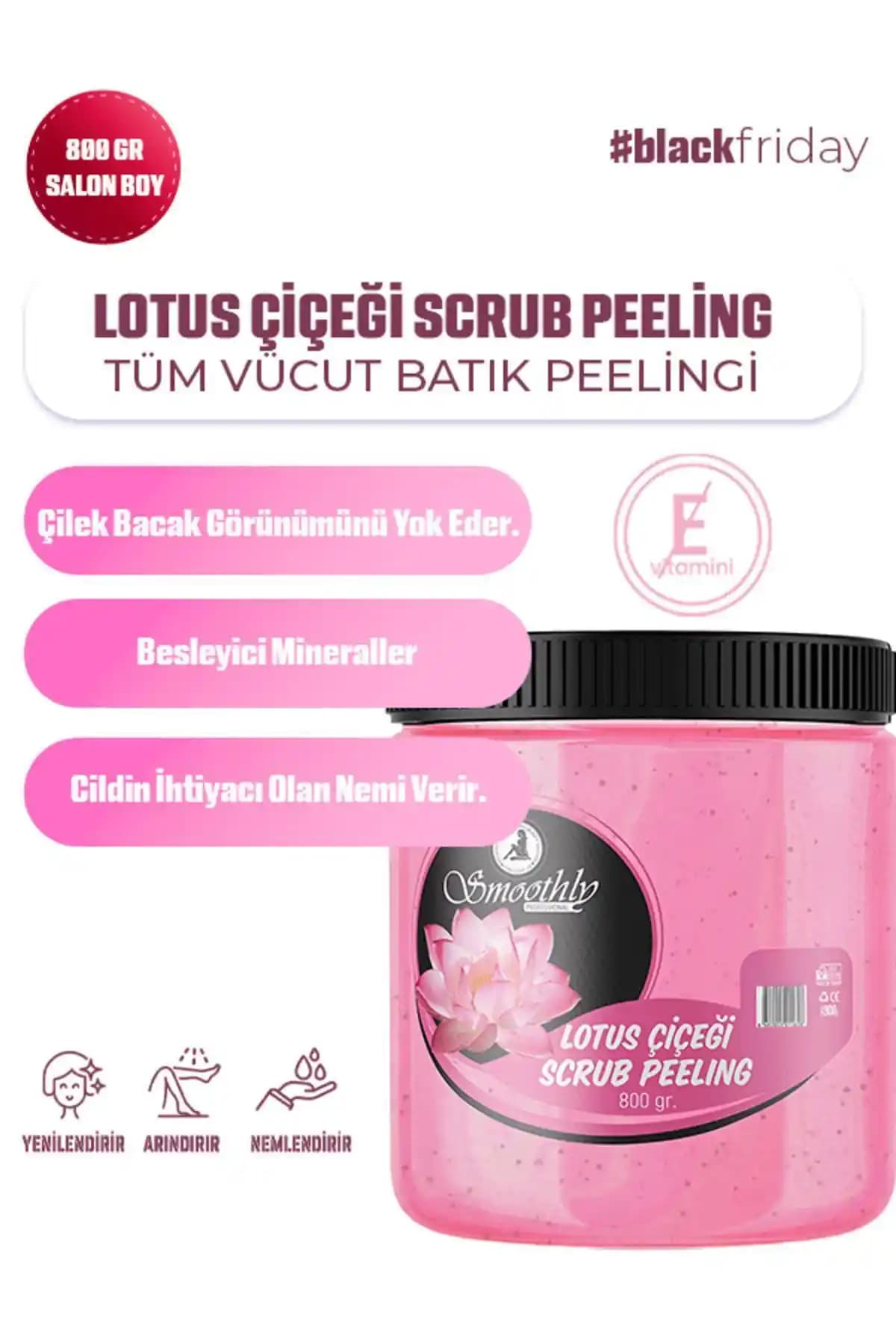 Smoothly Lotus Çiçeği ve Bubble Gum Peeling Karşılaştırması