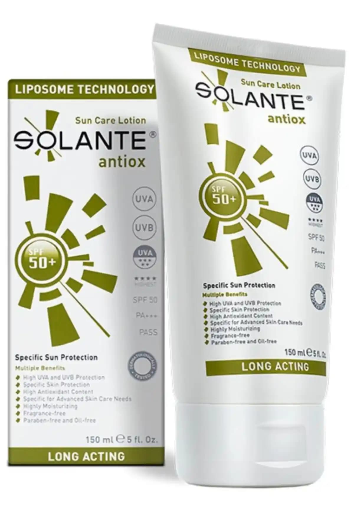 Solante Antiox ve Solante Immuna SPF 50 Güneş Koruyucu Losyonların Karşılaştırması ve En İyi Seçenek Analizi