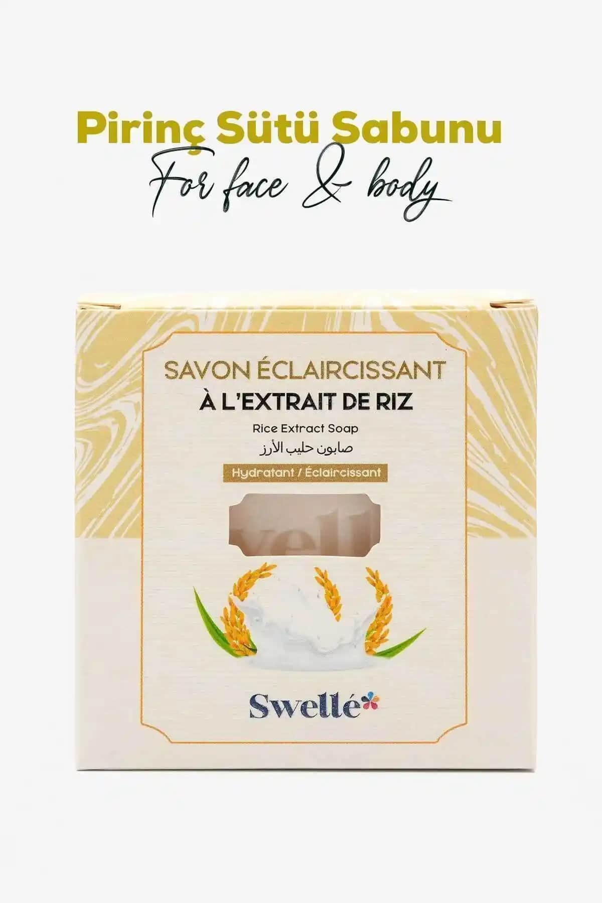 SWELLE Beyazlatıcı Pirinç Sabunu ve Tala Pirinç Sabunu Karşılaştırması