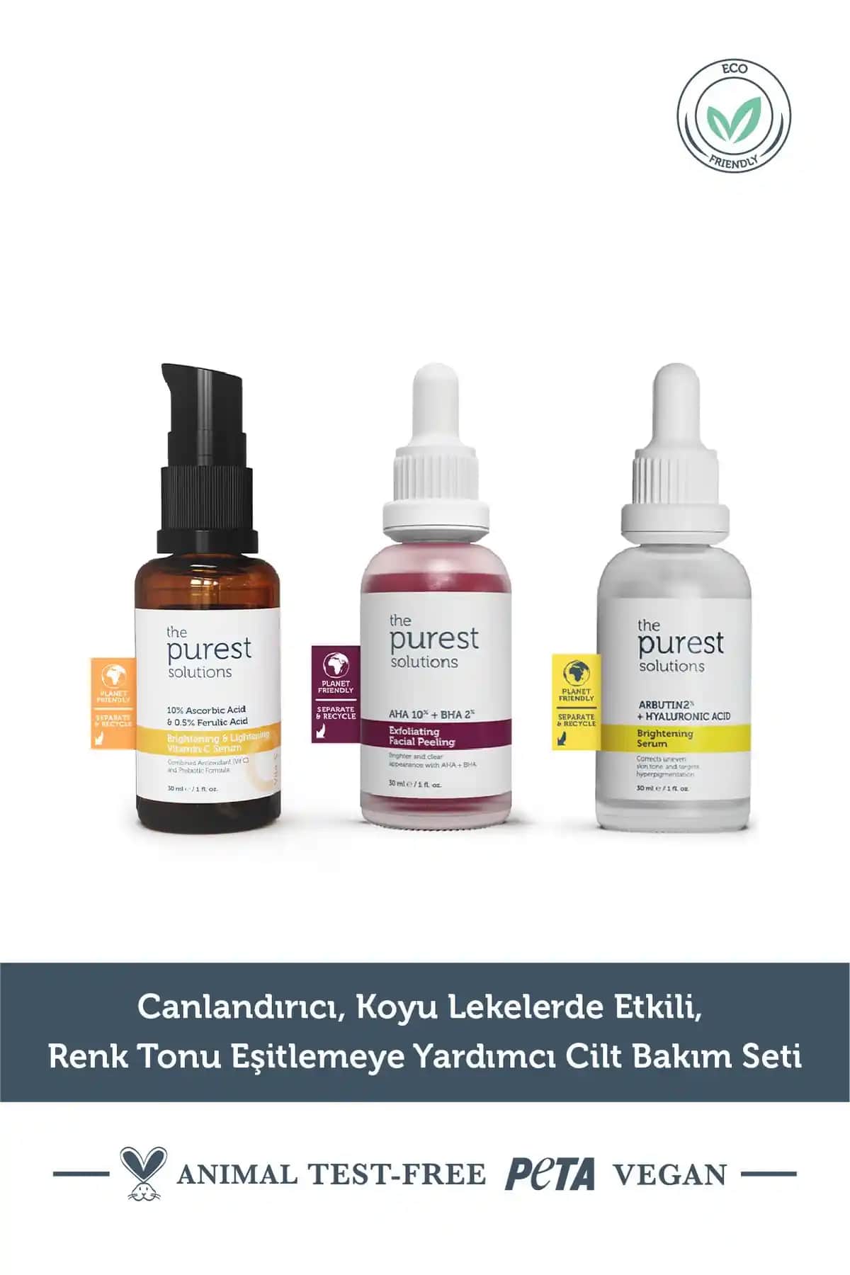 The Purest Solutions Cilt Bakım Setleri Karşılaştırması: Canlandırıcı ve Ton Eşitliği Ürünleri