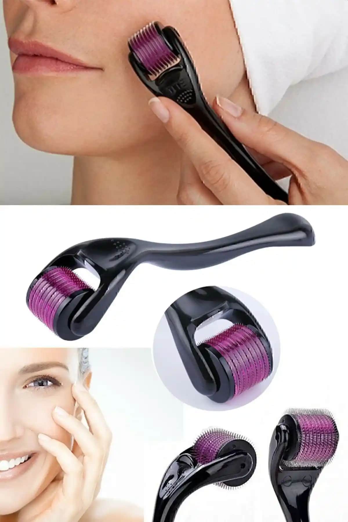 Titanyum Uçlu Derma Roller Karşılaştırması 0.5 mm ve 1.0 mm İğne Boylarıyla Etkili Cilt ve Saç Bakımı