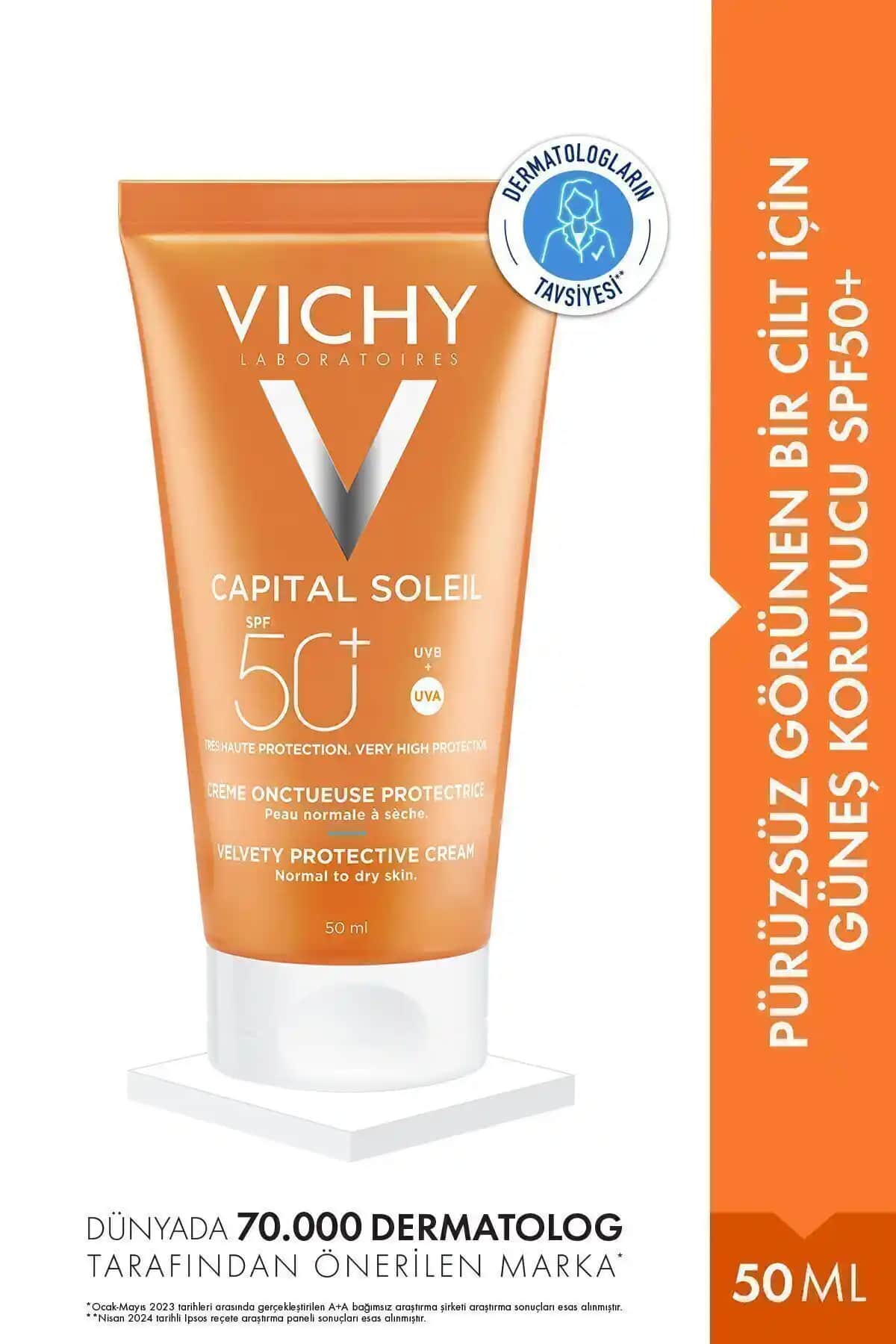 Vichy Capital Soleil SPF50+ ve UV Age Daily Karşılaştırması: Hangi Ürün Sizin İçin Uygun