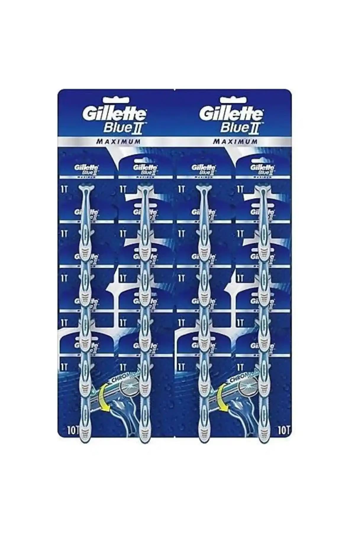 Gillette Blue 2 Maximum Tıraş Bıçağı: Pratik ve Etkili Kullanım İçin Tasarlandı