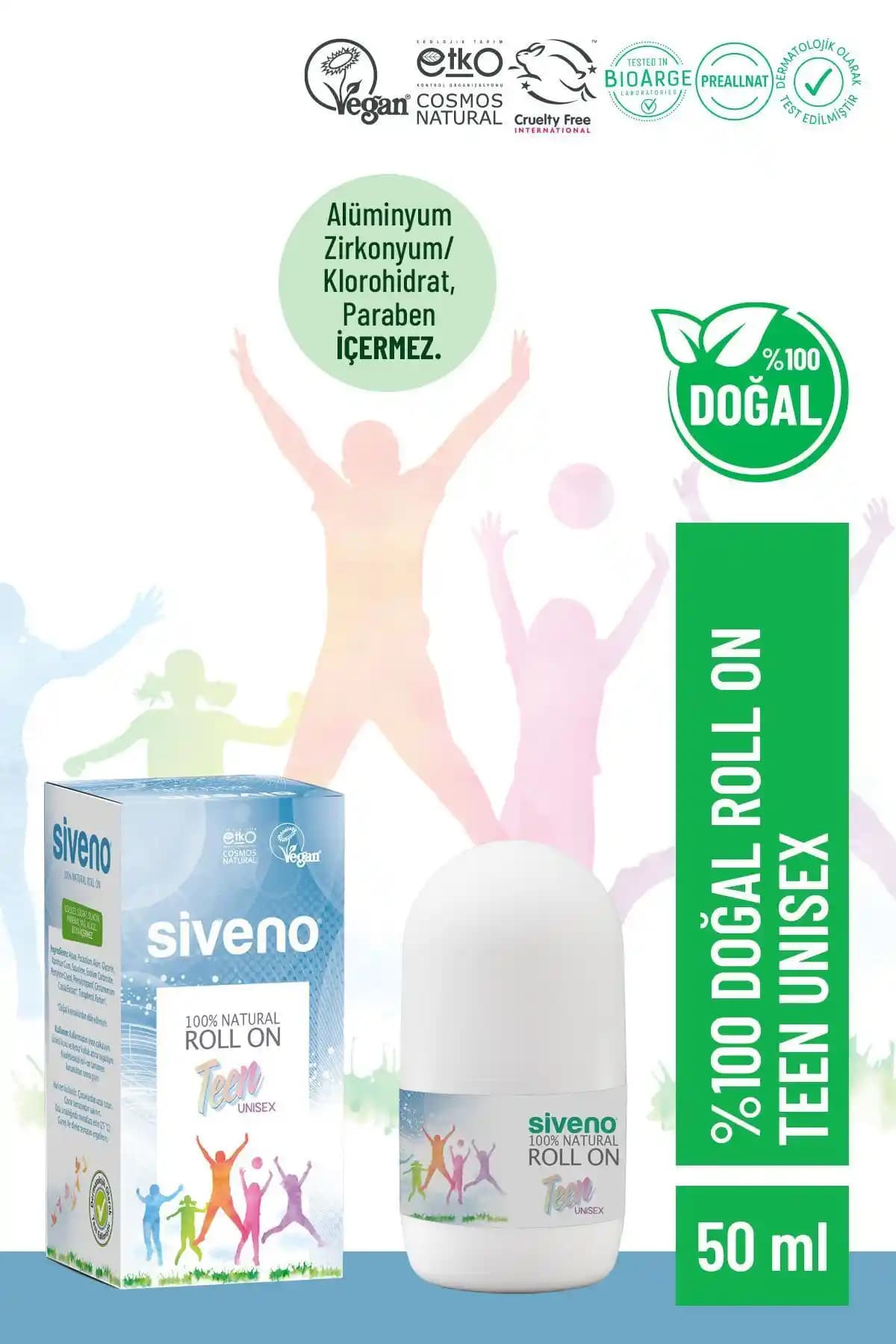 Siveno %100 Doğal Roll-on Unisex Deodorant İncelemesi ve Özellikleri