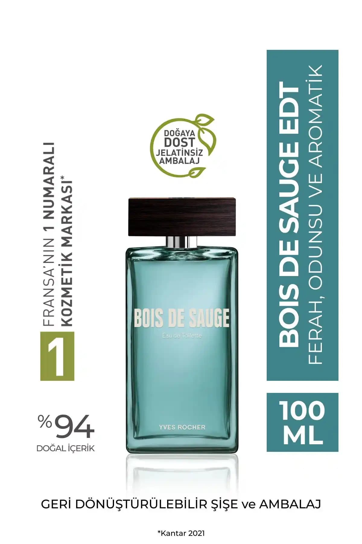 Yves Rocher Bois De Sauge Erkek Edt: Doğal ve Odunsu Bir Koku Deneyimi