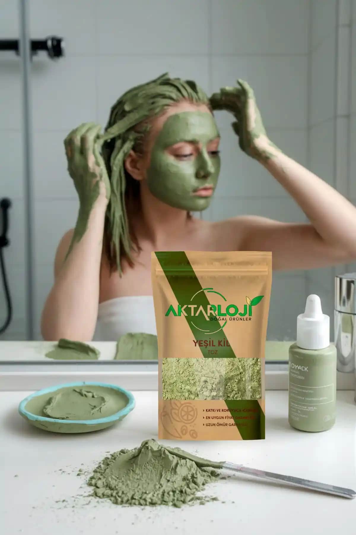 Aktarloji 1 Kg Yeşil Kil Tozu ile Doğal ve Etkili Cilt Bakım Yöntemleri