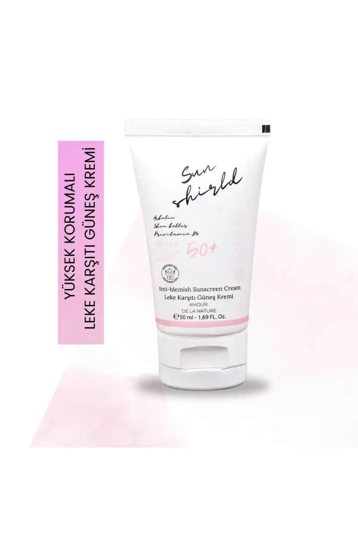 AMOUR DE LA NATURE Sun Shield Güneş Koruyucu ve Cilt Bakım Ürünü 50 ml