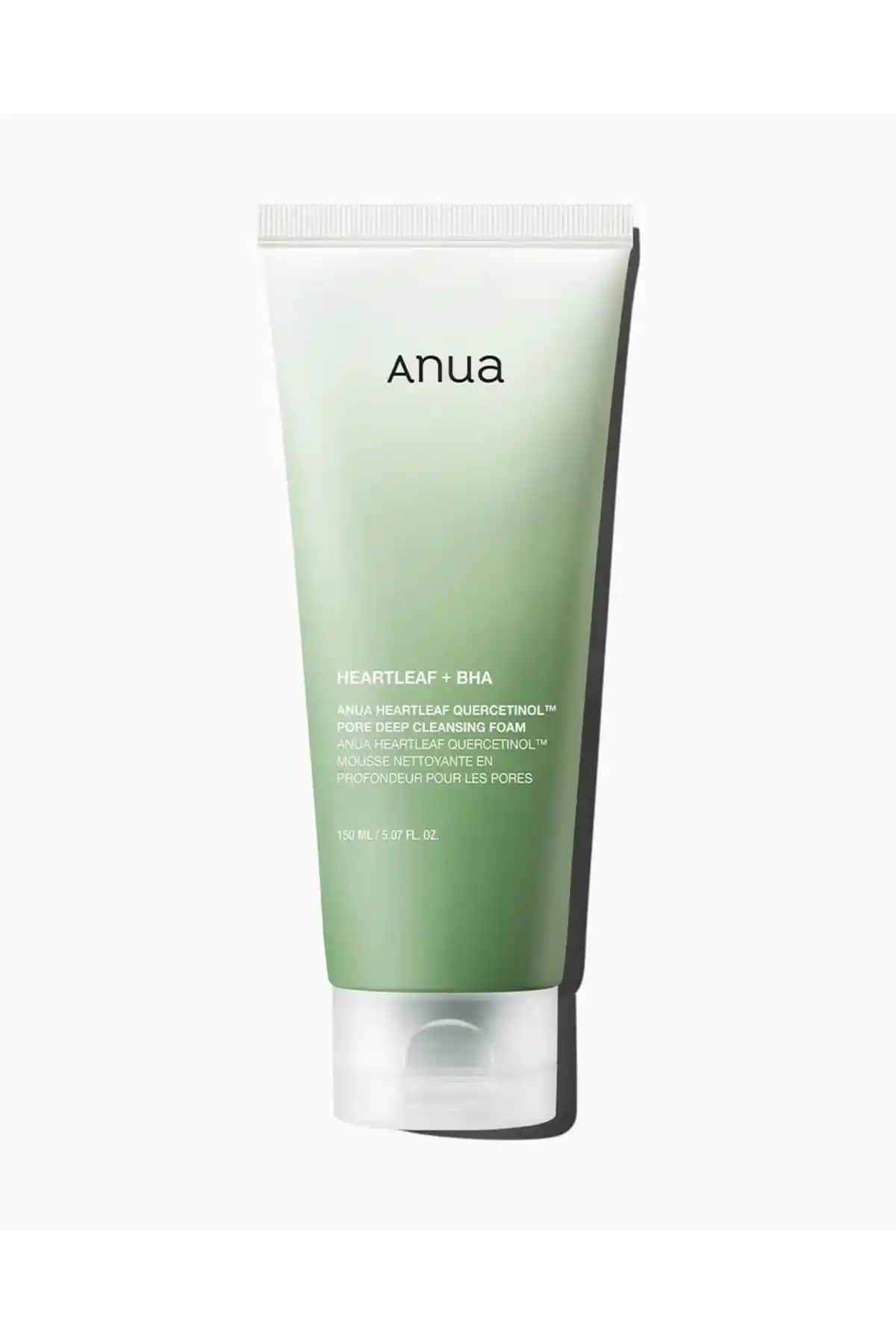 Anua Heartleaf Quercetinol Pore Deep Cleansing Foam: Gözenek Sıkılaştırıcı ve Derin Temizlik Ürünü