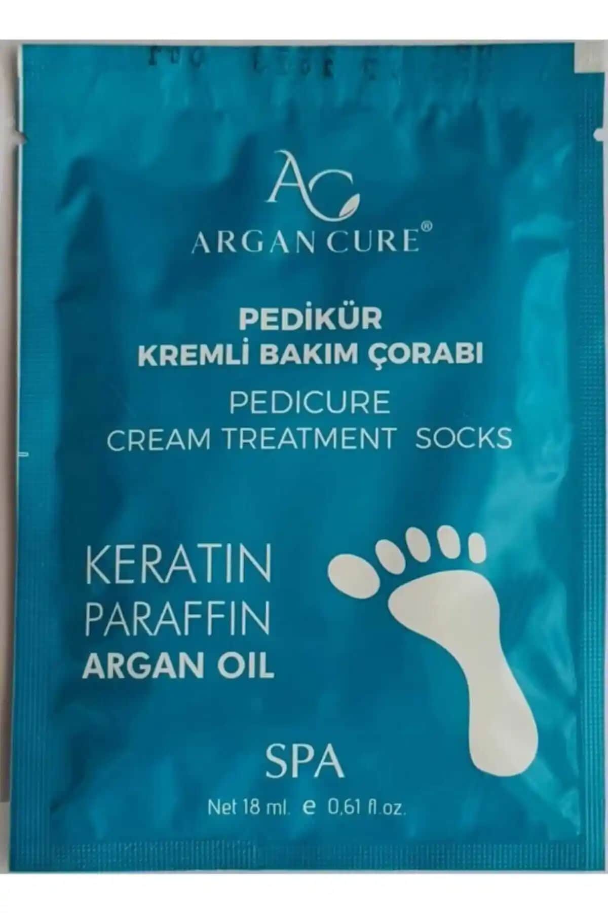 Argan Cure Ayak Maskesi Kremli Bakım Çorabı ile Sağlıklı ve Yumuşak Ayaklar