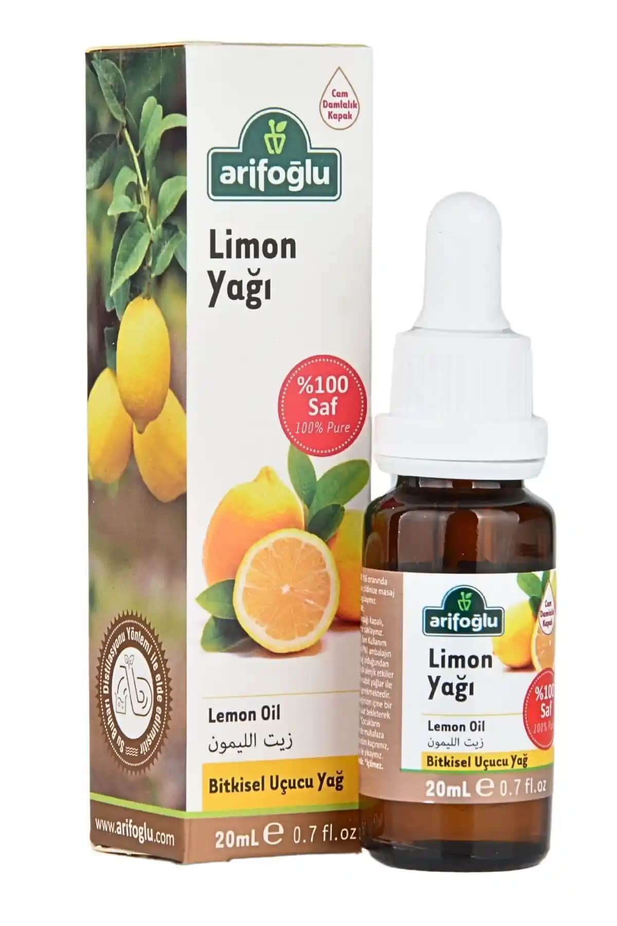Arifoğlu Limon Yağı 20ml Doğal Cilt Bakımında Kullanım ve Faydaları