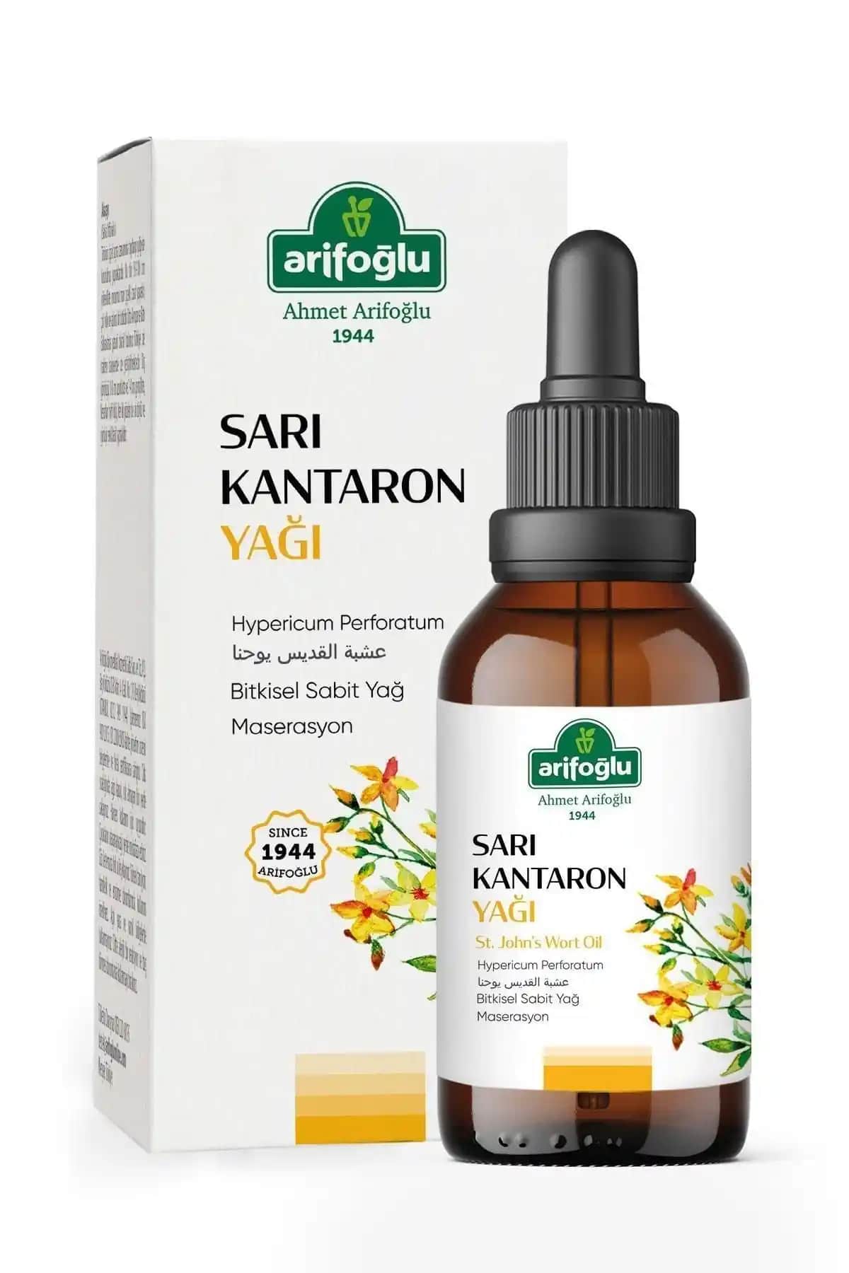 Arifoğlu Sarı Kantaron Yağı Karşılaştırması 50 ml ve 100 ml ürünleri hakkında detaylı bilgi