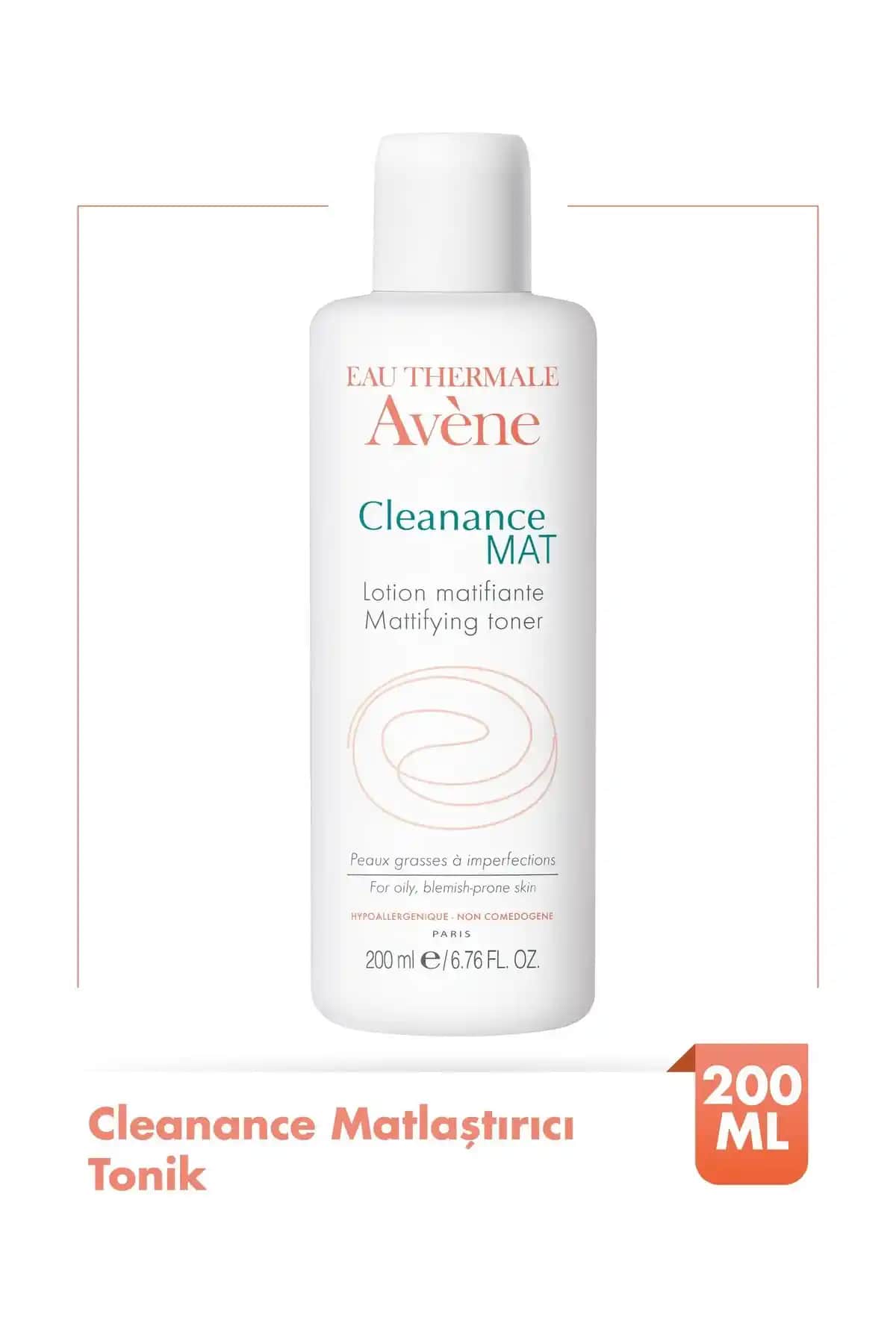 Avene Cleanance Matlaştırıcı Tonik: Yağlı ve Akneye Eğilimli Ciltler İçin Günlük Bakım Çözümü