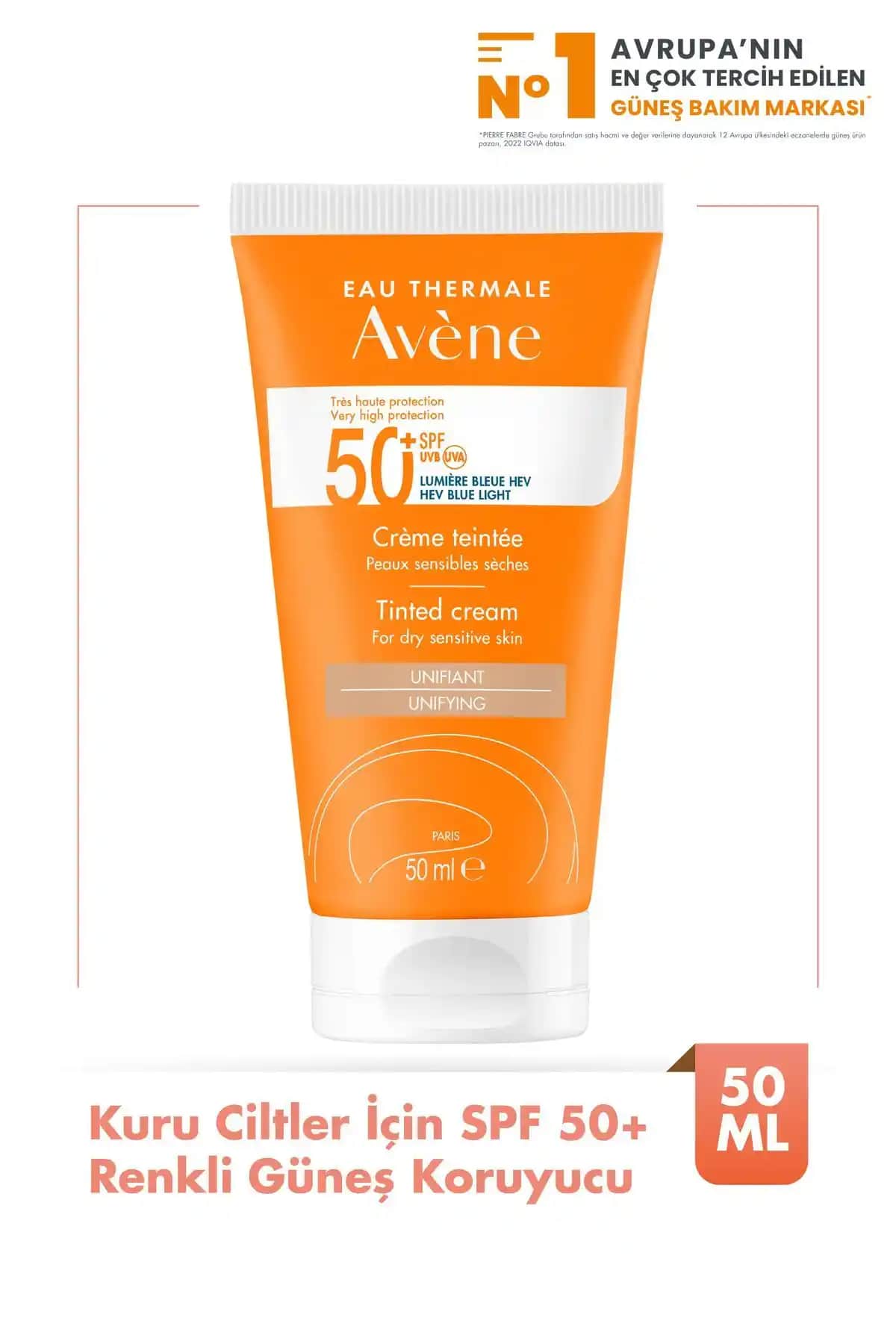 Avene Kuru ve Hassas Ciltler İçin SPF 50 Renkli Güneş Koruyucu Ürün Özellikleri ve Kullanım Rehberi