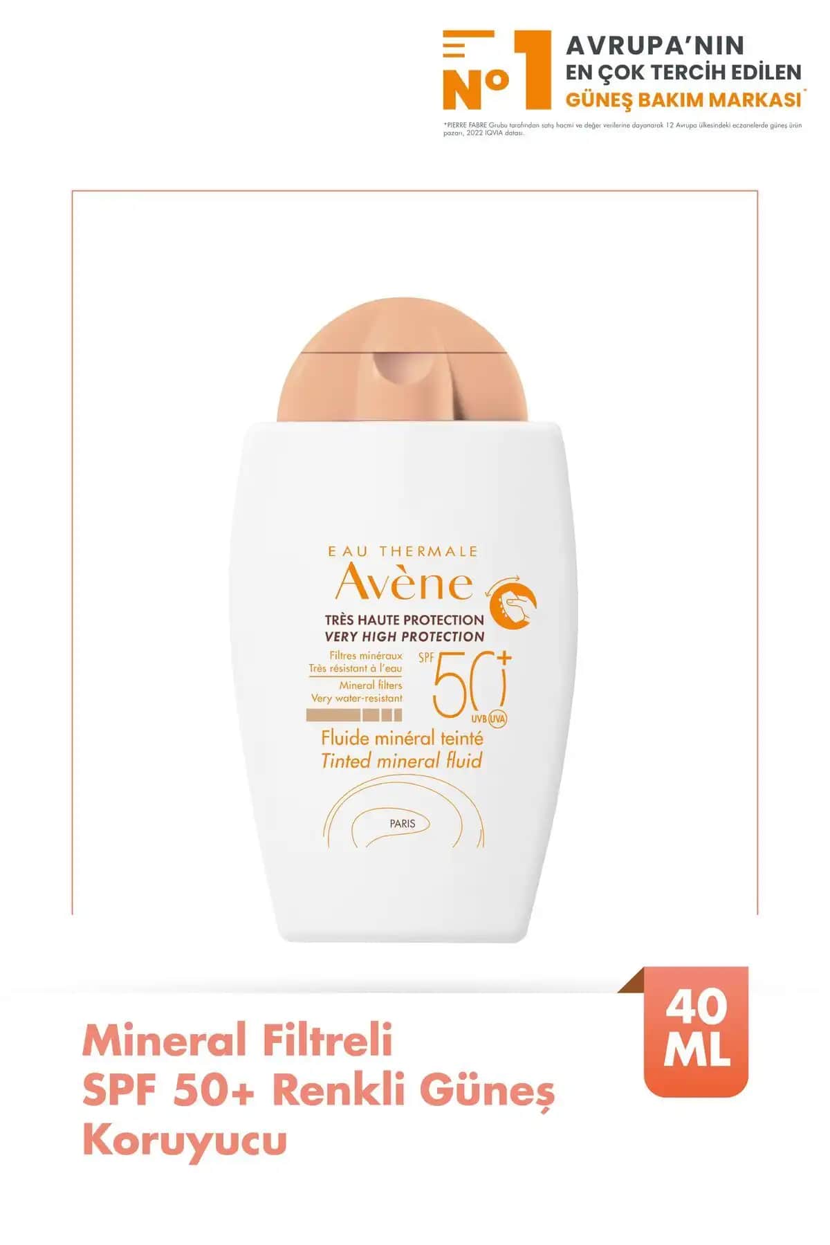 2025'te Hassas Ciltler İçin Avene Mineral Fluid SPF 50+ ile Güneş Koruması Devrİ