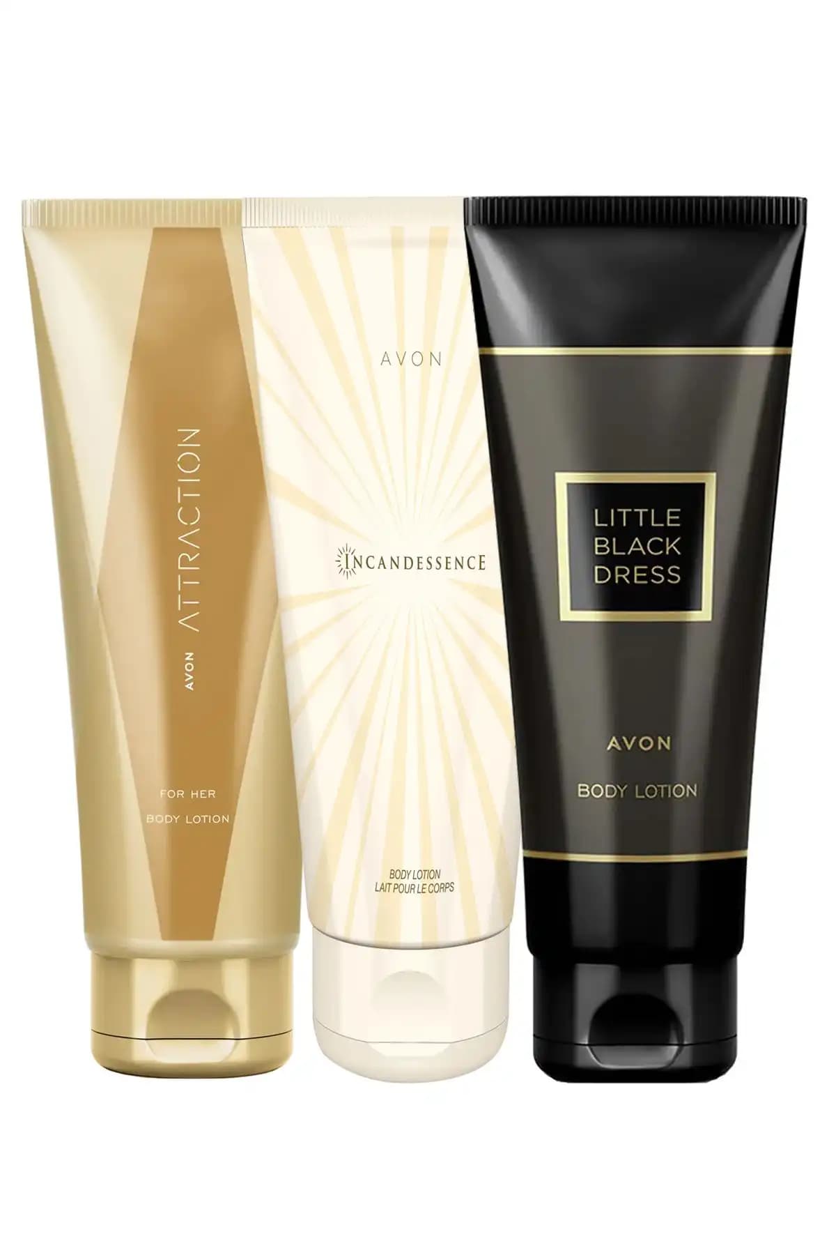 Avon Attraction Incandessence ve Little Black Dress Vücut Losyonu Seti: Nem ve Koku Deneyimi