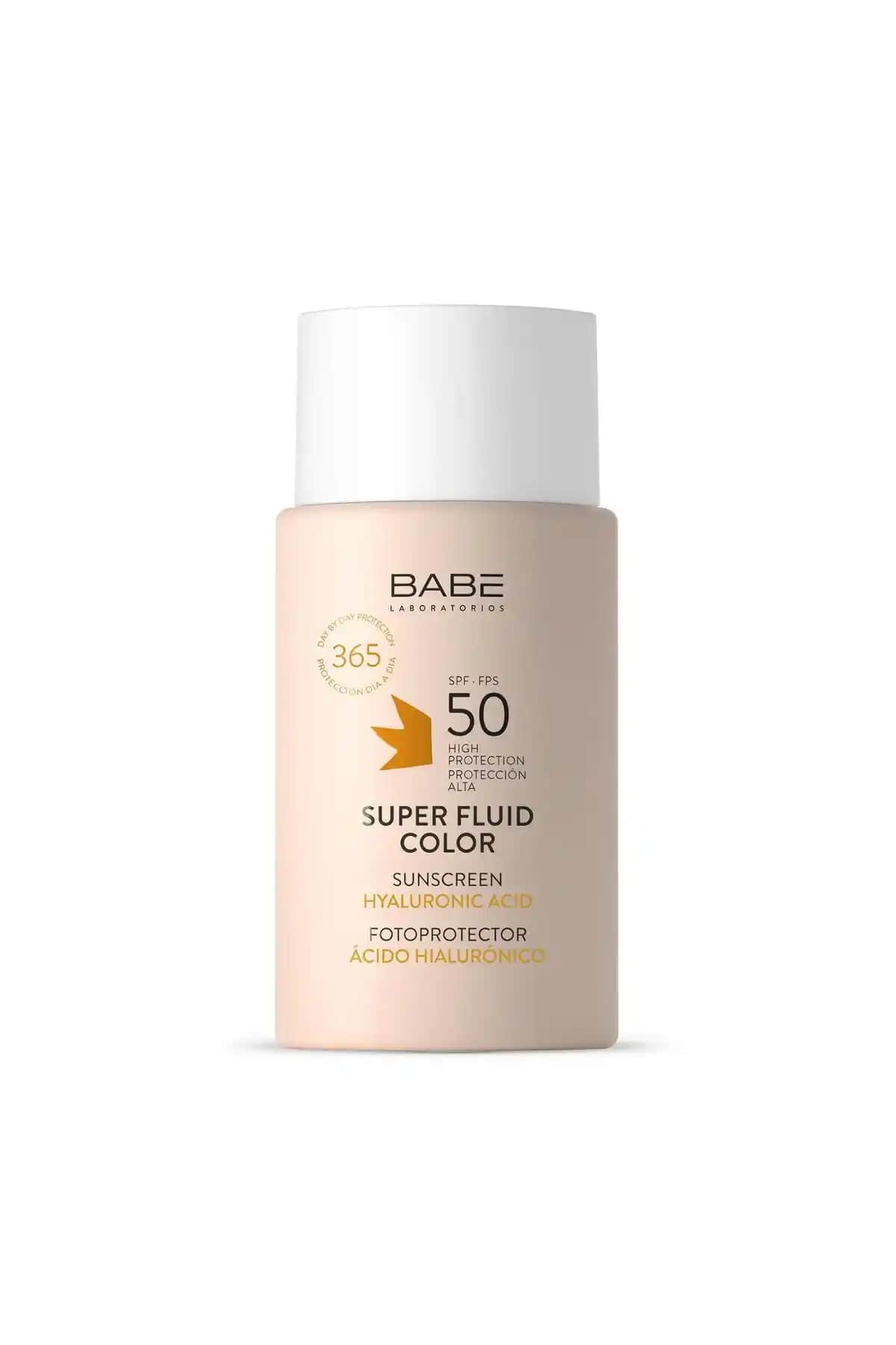Babe Laboratorios Babe Facial Sunscreen Super Fluid SPF 50: Yüksek Koruma ve Bakım İçin Uygun Güneş Kremi