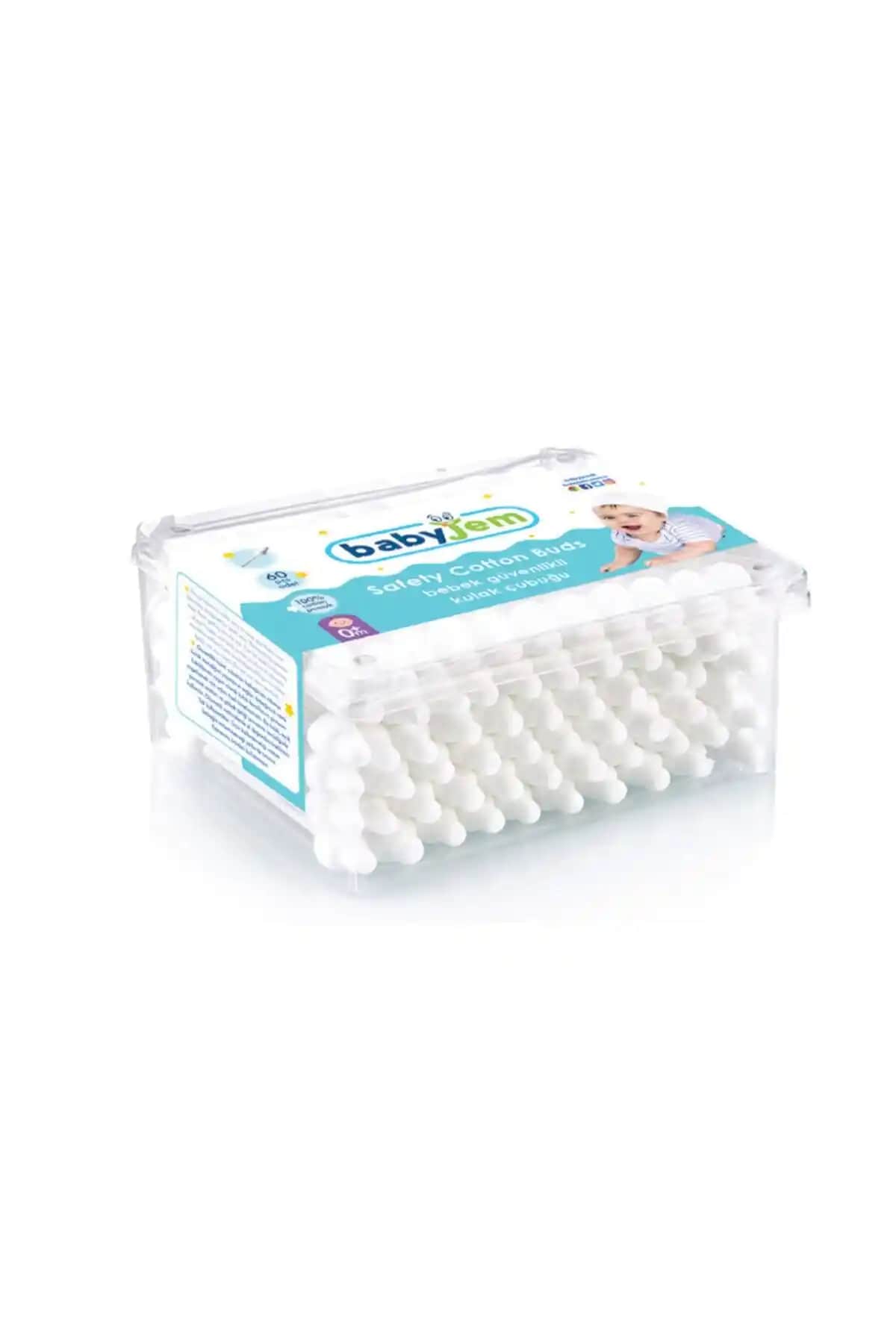 Babyjem Pamuklu Bebek Kulak Çubuğu Güvenli ve Pratik Temizlik Çözümü