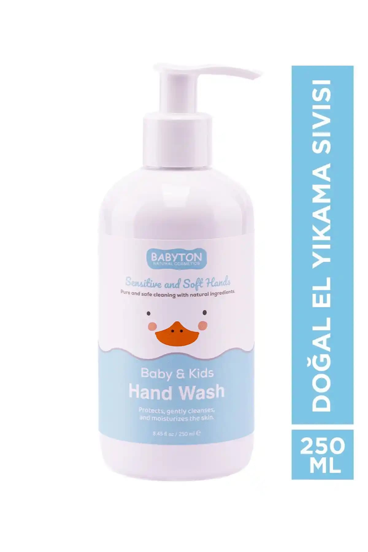 BABYTON Doğal El Yıkama Sıvısı: Bebek ve Çocuklar İçin Güvenli Temizlik Çözümü