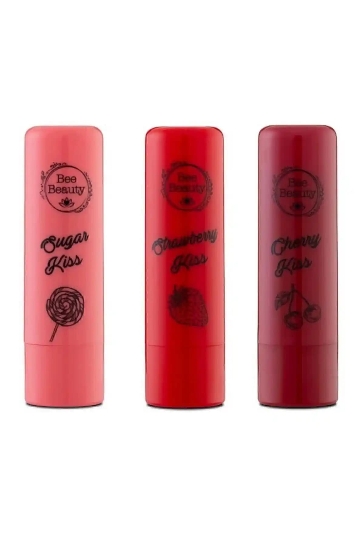 Bee Beauty Lip Balm Seti: Doğal Görünüm ve Nemlendirme Sağlayan Üçlü Koleksiyon