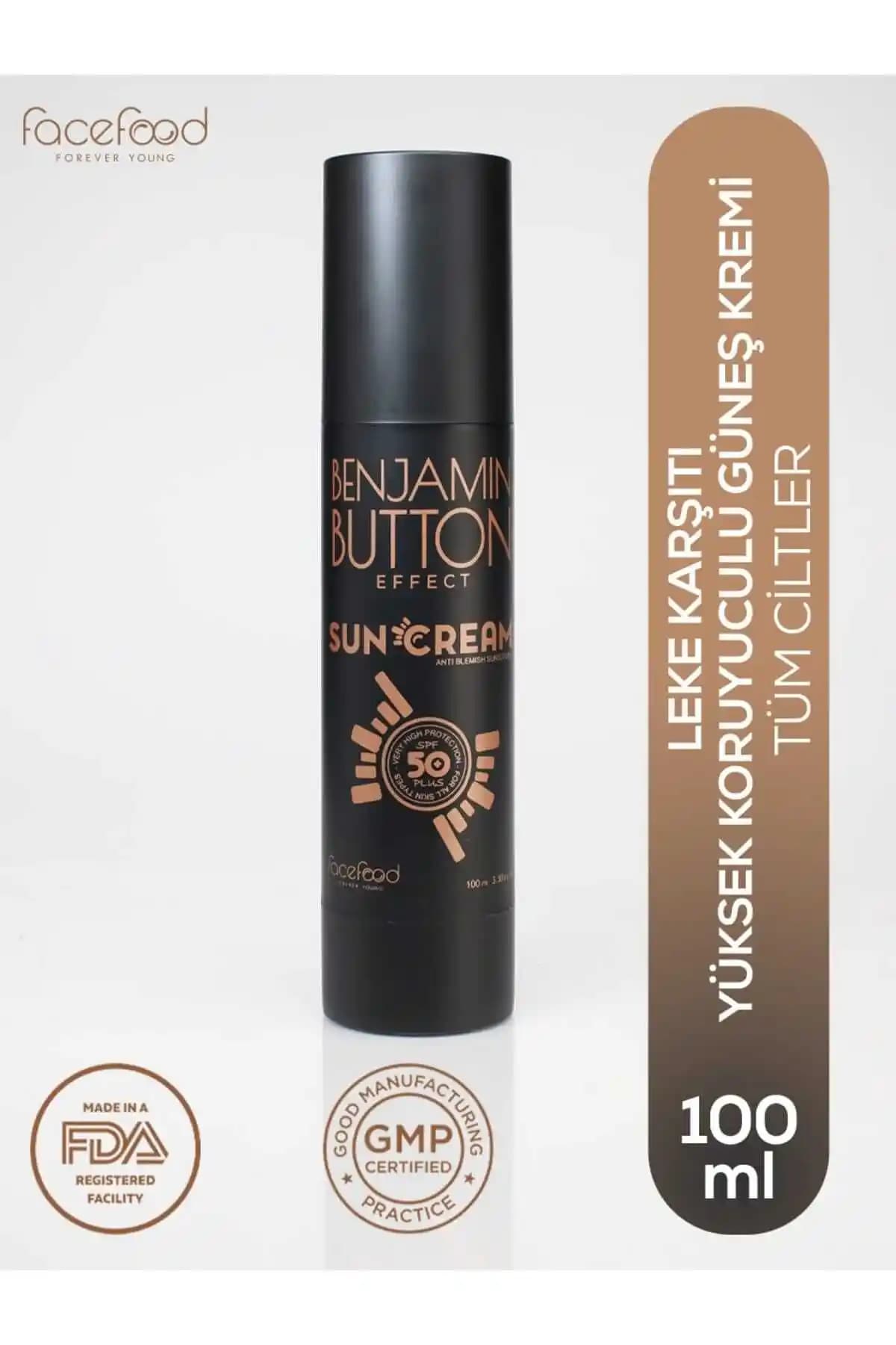 Benjamin Button Effect SPF 50 Güneş Kremi: Yüksek Koruma ve Nemlendirme Özelliğiyle Cilt Sağlığını Destekler