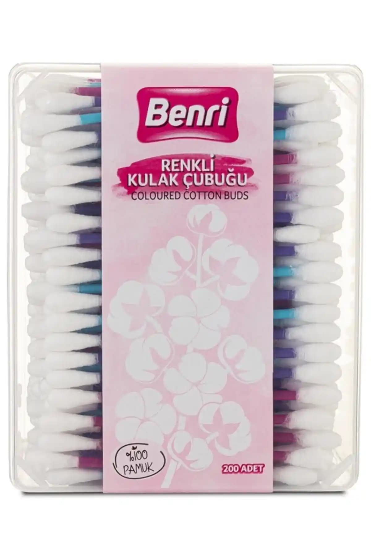 Benri Renkli Kulak Temizleme Çubuğu Günlük Kullanım İçin Pratik ve Güvenli Çözüm