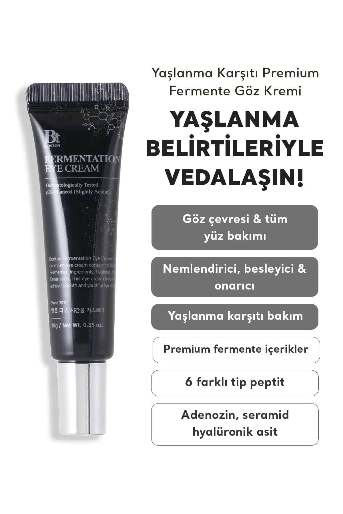2025'te Göz Çevrenizde Devrim Yaratacak Benton Fermentation Göz Kremi