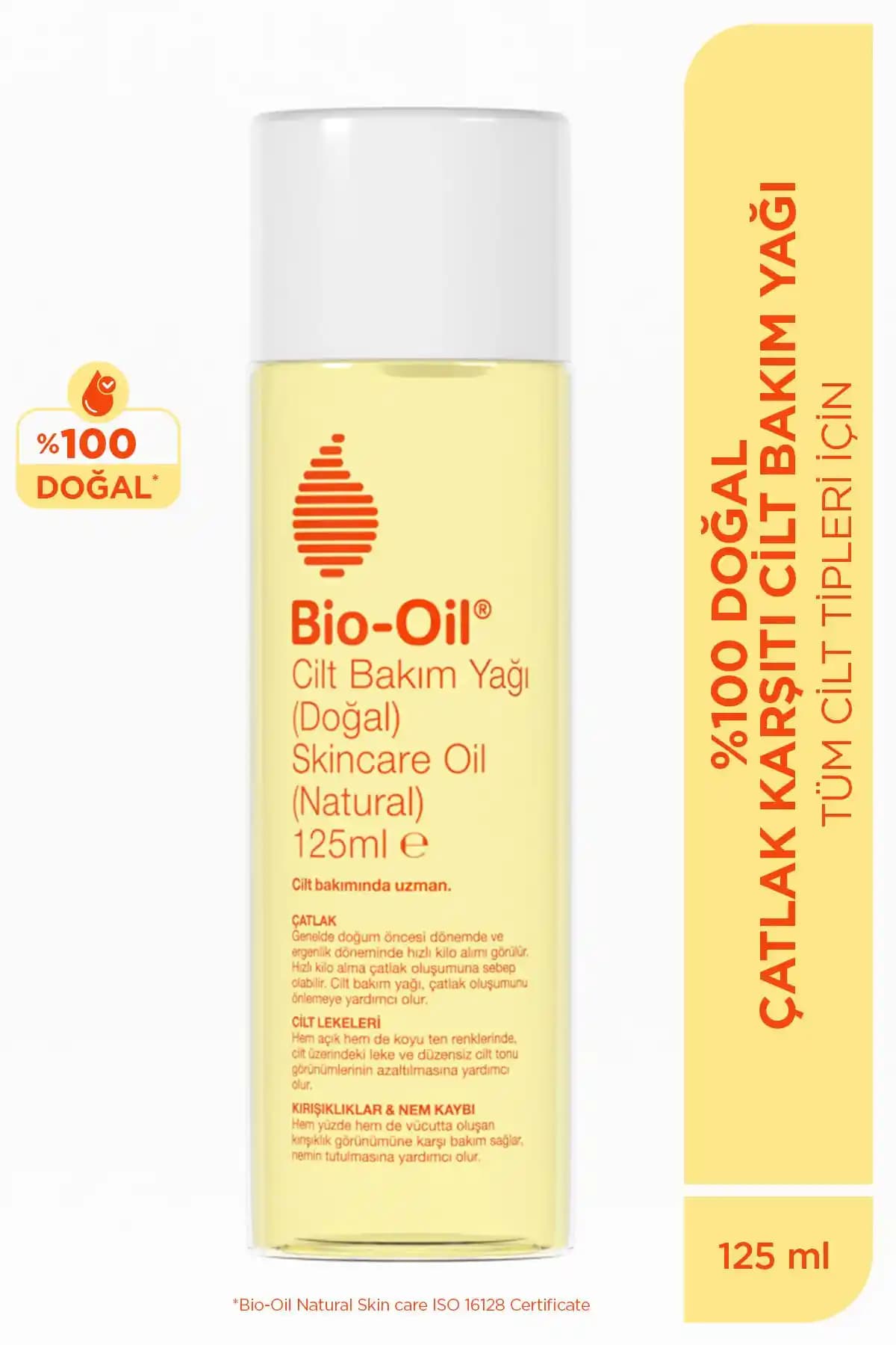 Bio-Oil %100 Doğal Çatlak ve Leke Karşıtı Nemlendirici Yağ: Cilt Güzelliğinizi Destekler