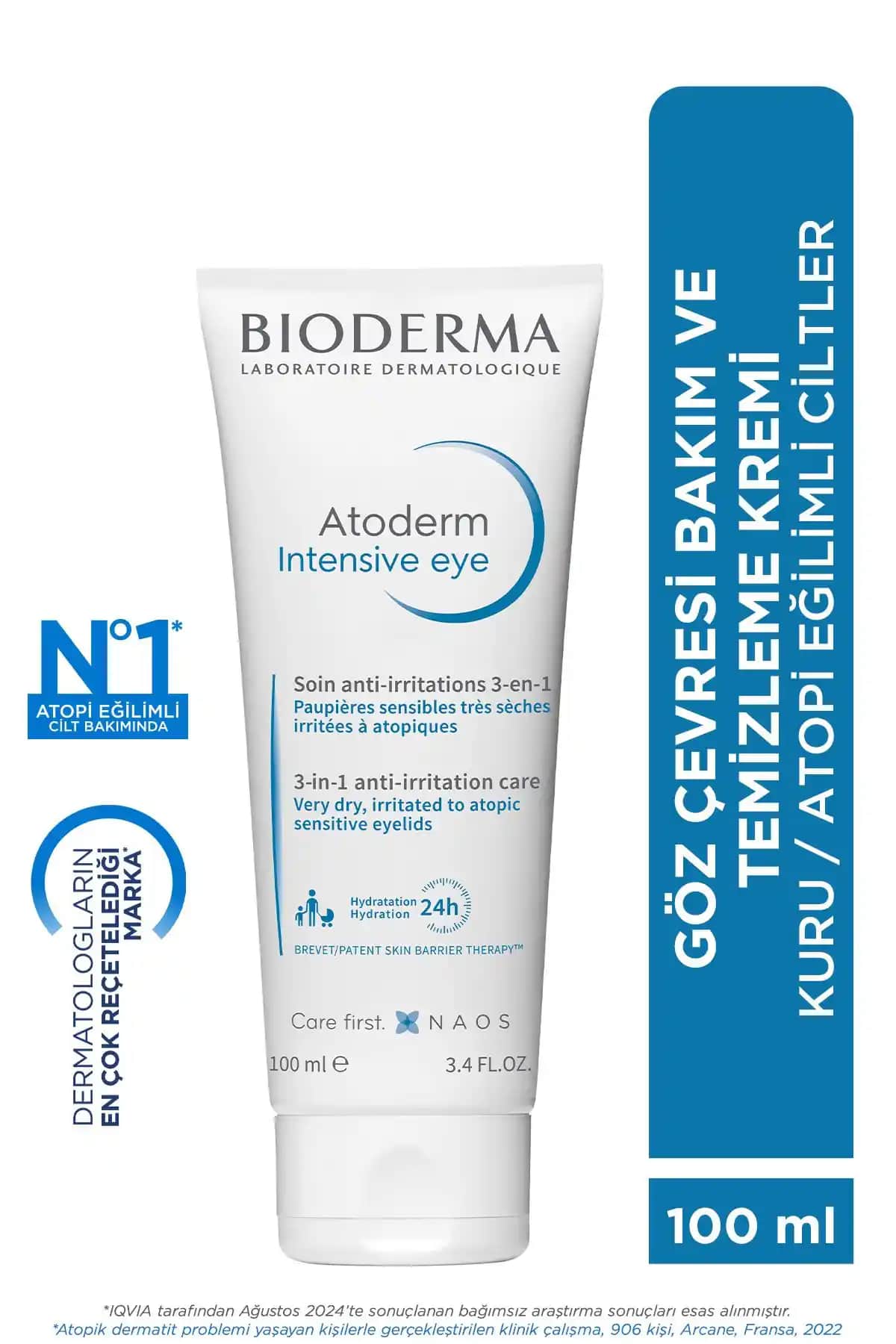 Bioderma Atoderm Intensive Eye Göz Çevresi Kremi ve Temizleyici Ürün İncelemesi