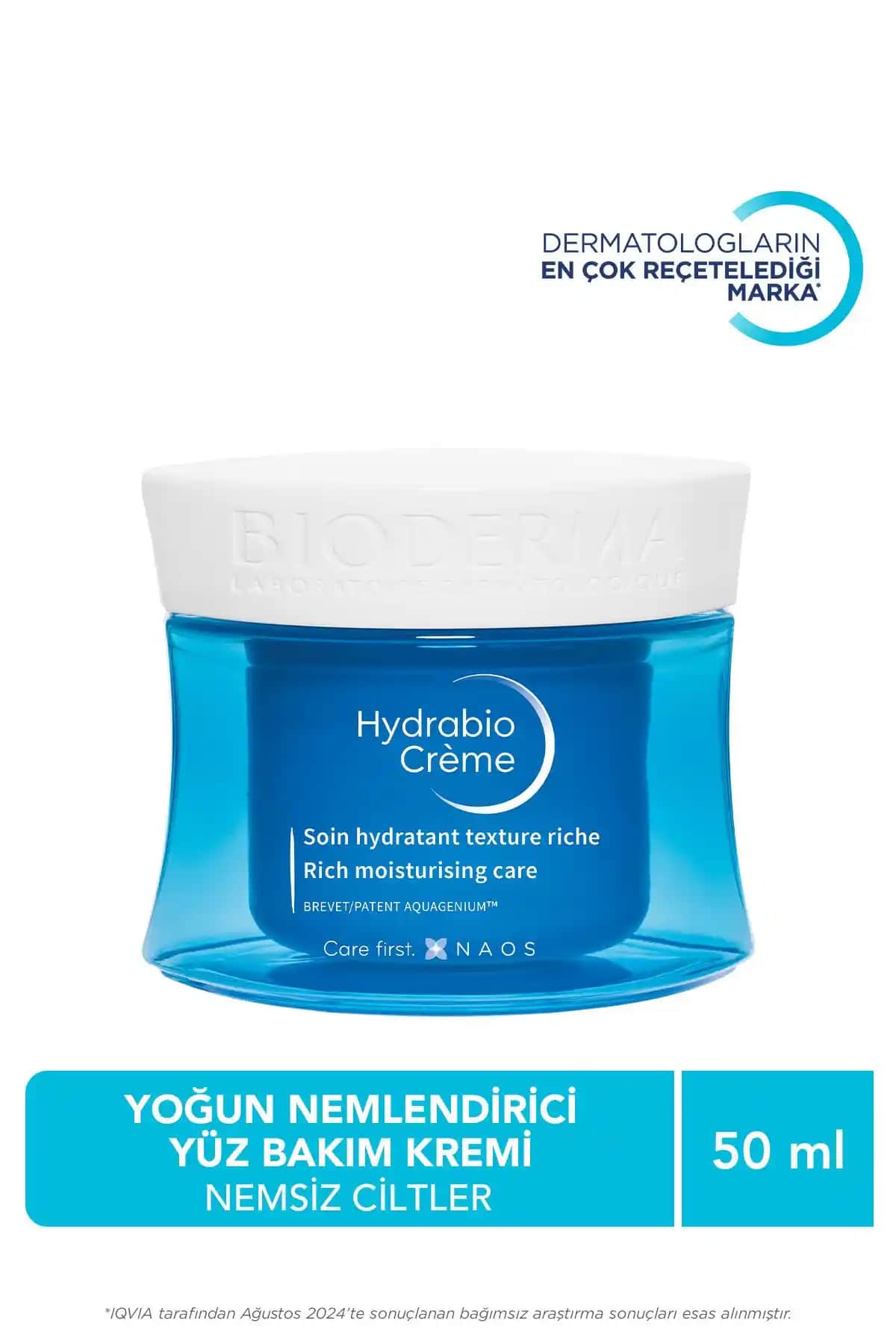 Bioderma Hydrabio Krem: Kuru ve Hassas Ciltler İçin Yoğun Nem Sağlayan Bakım Ürünü