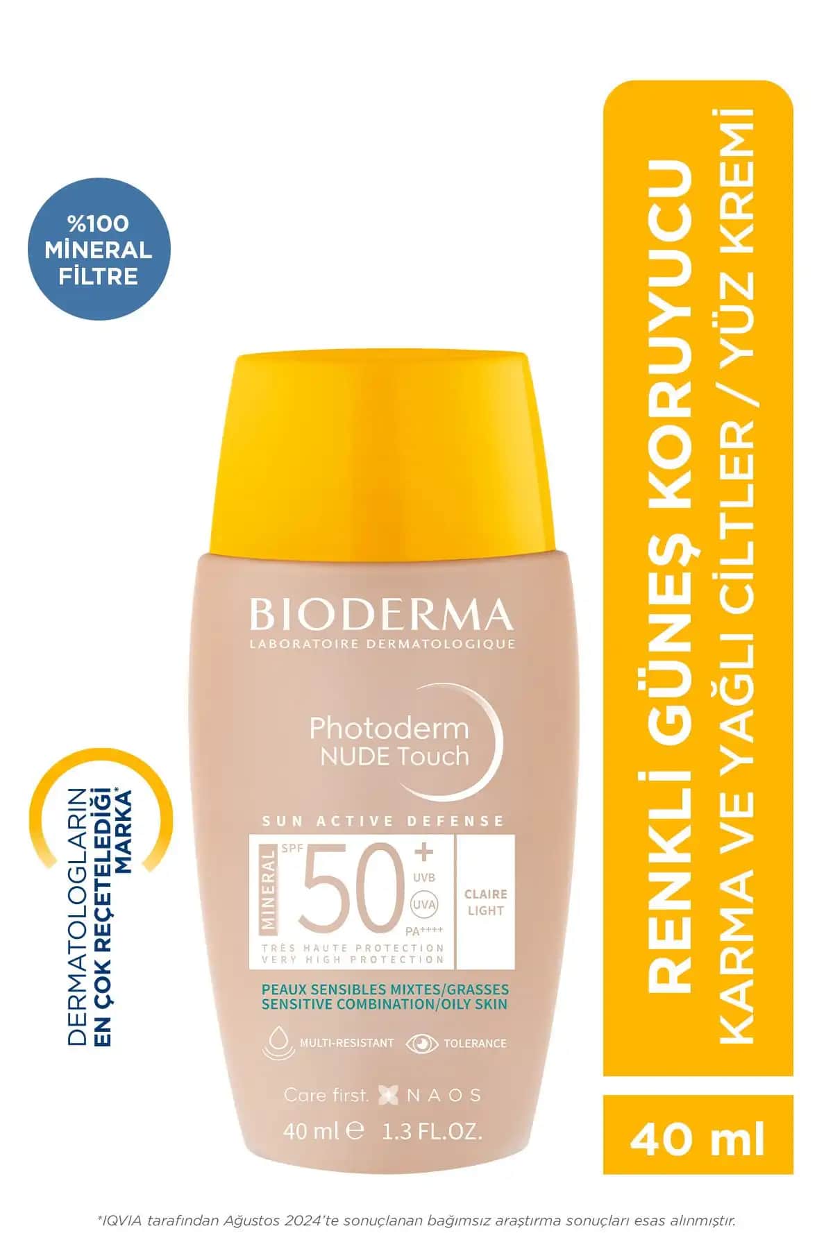 2025'te Güneş Korumasında Devrim: Bioderma Photoderm Nude Touch SPF50 Light