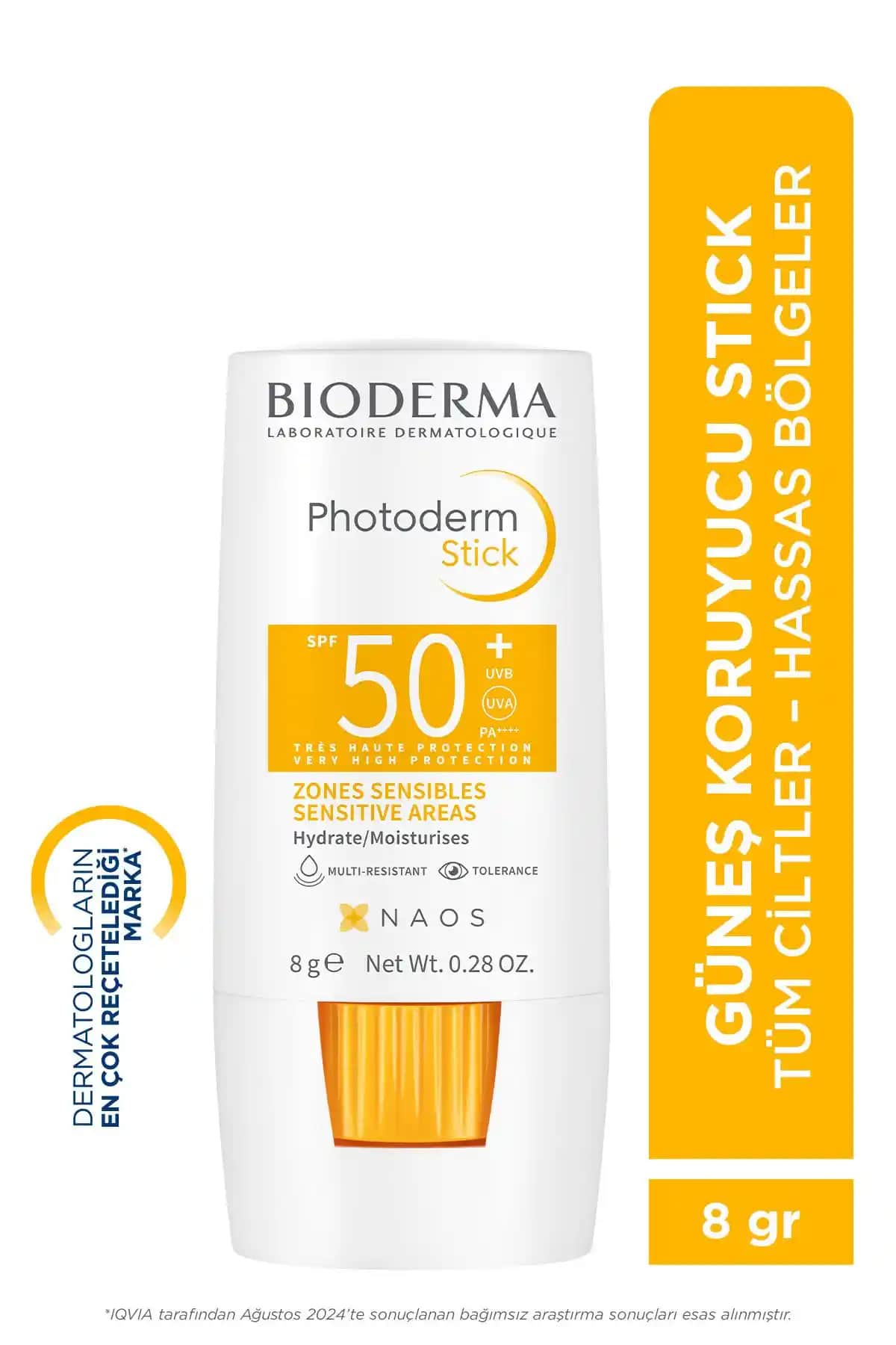 Bioderma Photoderm Stick SPF50+ Hassas Bölgeler İçin Yüksek Koruma Sağlayan Güneş Koruyucu