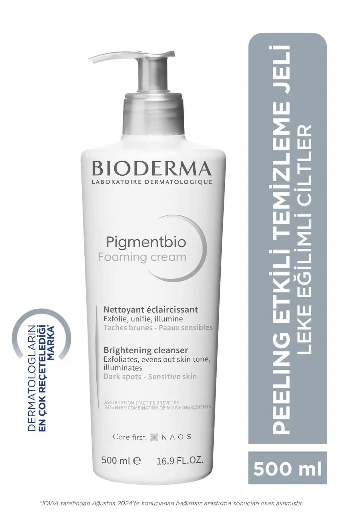 Bioderma Pigmentbio Foaming Cream: Leke Karşıtı ve Aydınlatıcı Temizlik Kremi