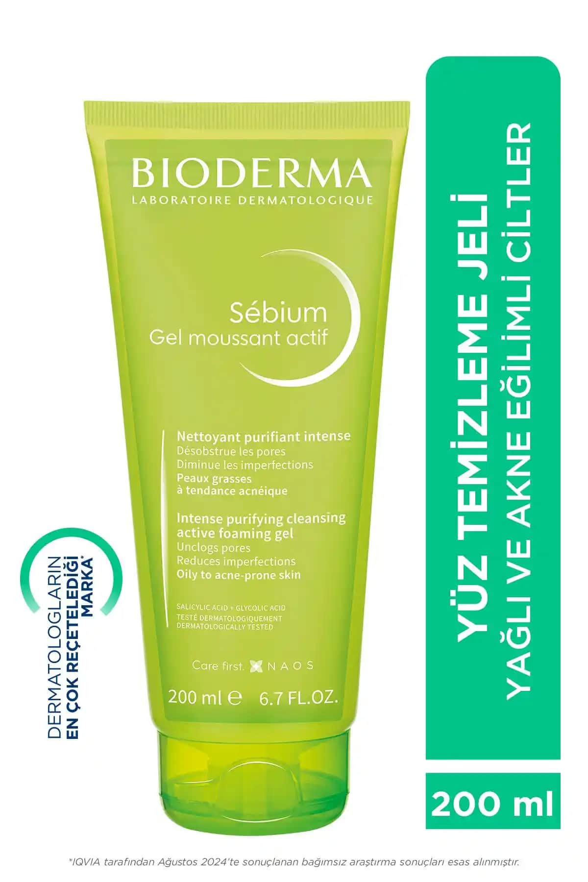 Bioderma Sebium Yağlı ve Akne Eğilimli Ciltler İçin Etkili Temizleyici Jel Ürünleri