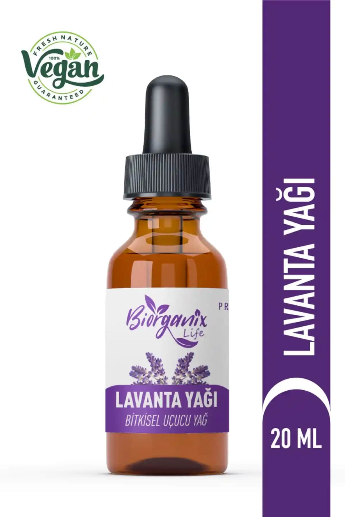 Biorganix Life Lavanta Yağı: Doğal ve Saf Aromaterapi Ürünü 20 ml