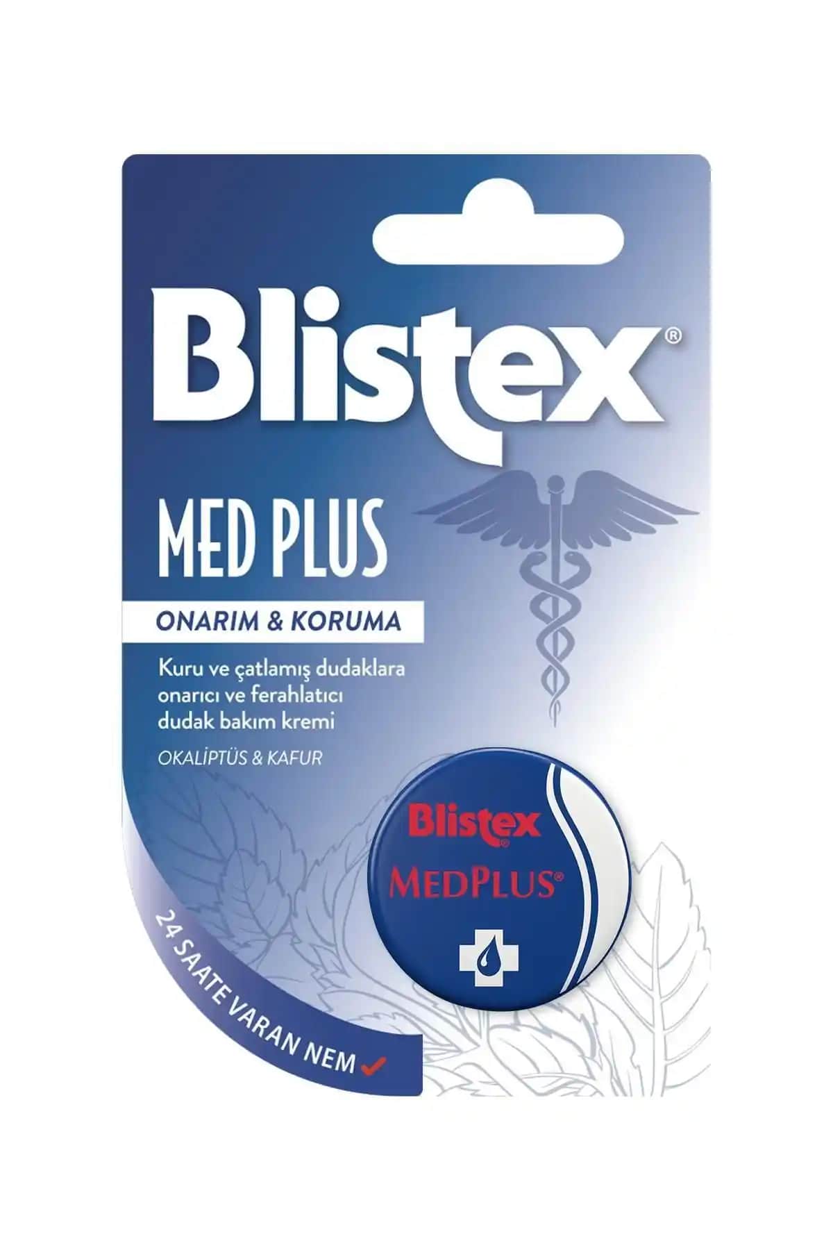 Blistex Medplus Dudak Kremi Kuruyan ve Çatlayan Dudaklar İçin Güvenilir Nemlendirici