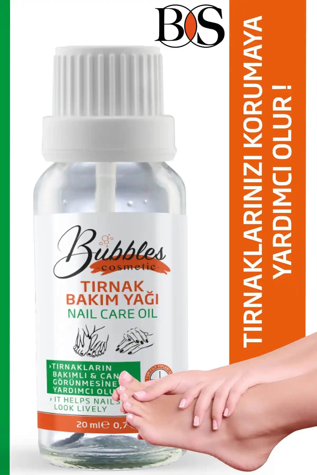 Bs Bubbles Cosmetic El ve Ayak Tırnak Güçlendirici ve Besleyici Serum Ürünü İncelemesi