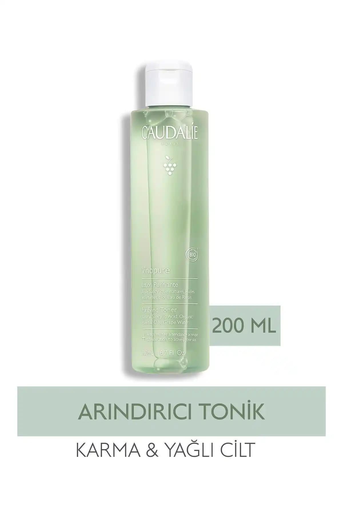 Caudalie Vinopure Tonik: Doğal ve Etkili Yağlı ve Akneye Eğilimli Ciltler için Fransa Menşei