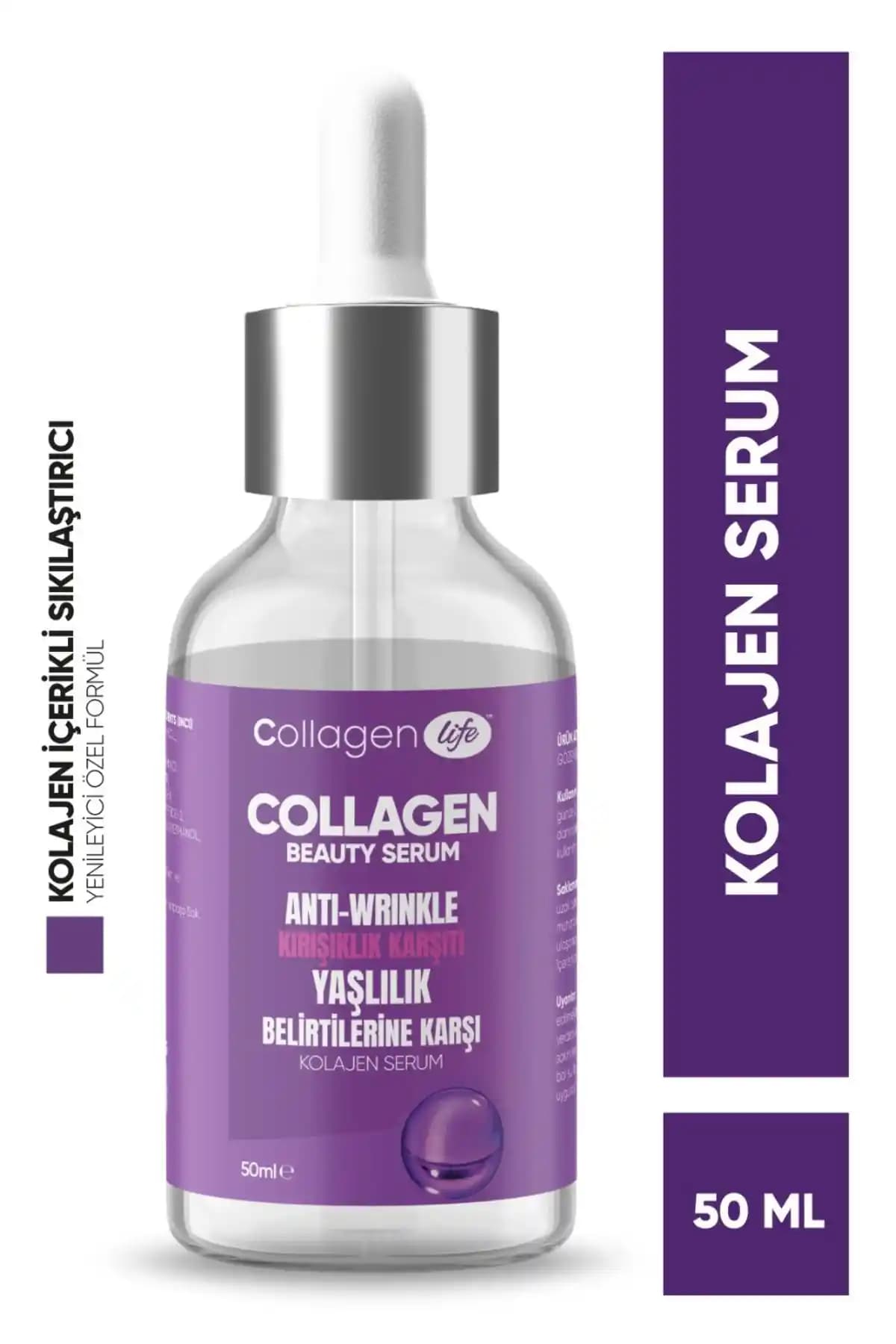 Collagen Life Yaşlanma ve Kırışıklık Karşıtı Serumu: Cilt Yenileme ve Nemlendirme Özellikleri