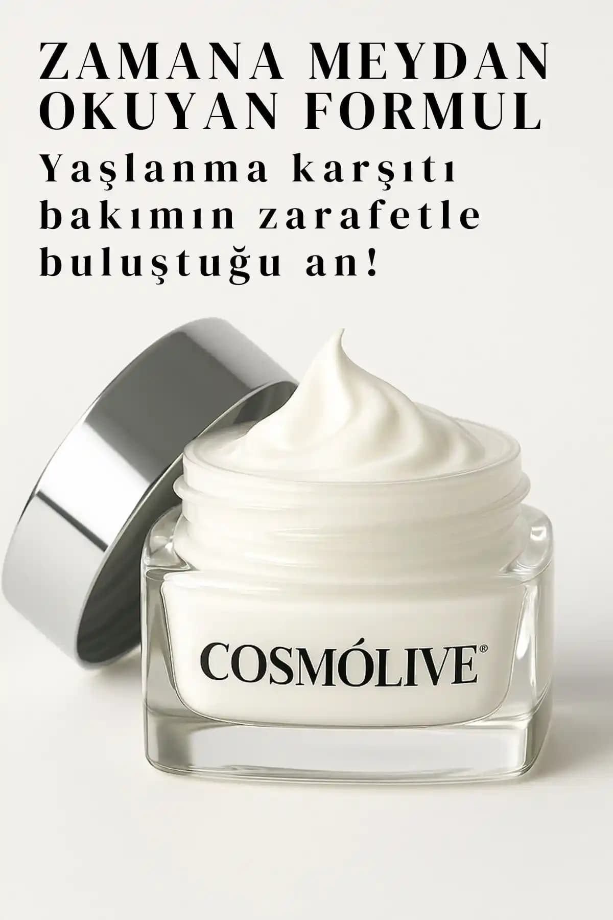 Cosmolive Yaşlanma ve Kırışıklık Karşıtı Nemlendirici Krem: Gençlik ve Parlaklık İçin İdeal Seçim