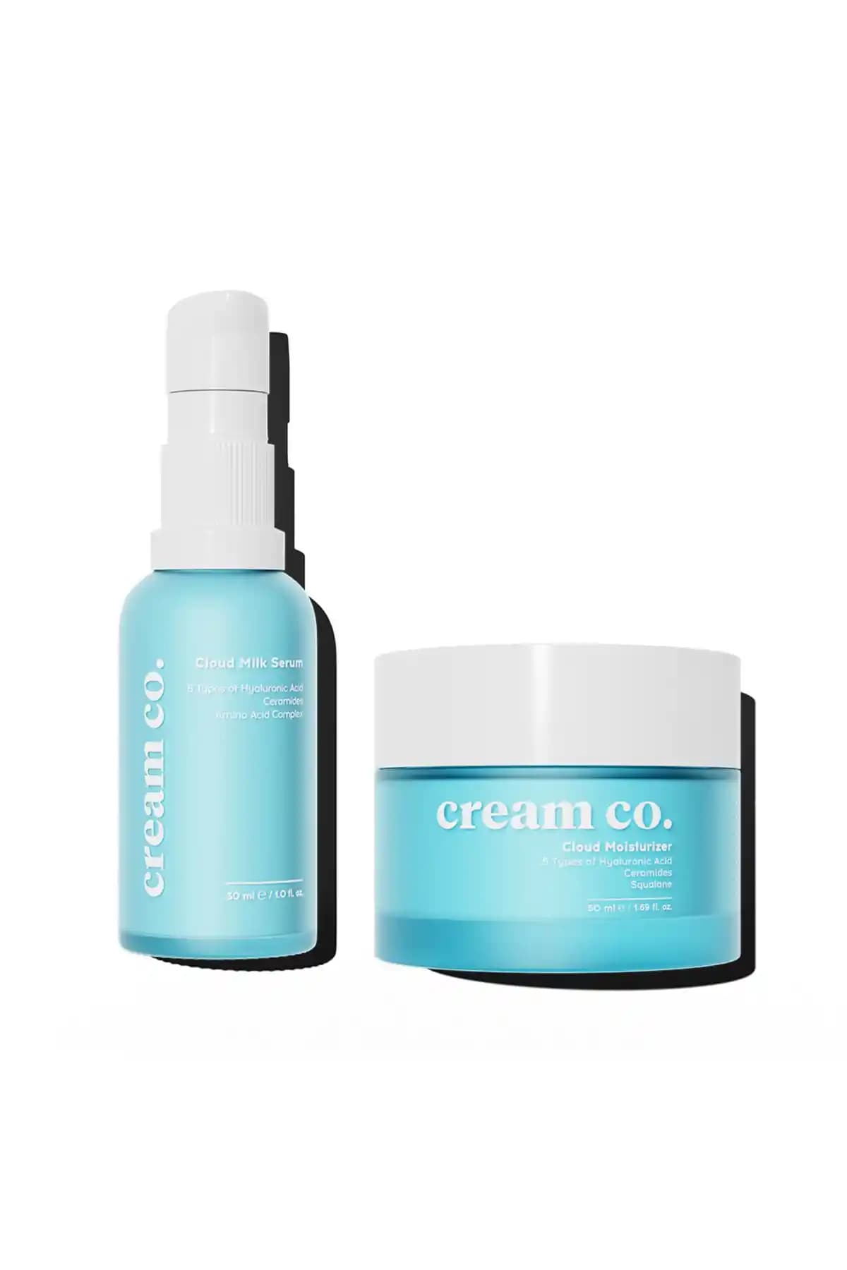 Cream Co. Bariyer Güçlendirici Su Bazlı Nemlendirici Yüz Kremi Hassas Ciltler İçin