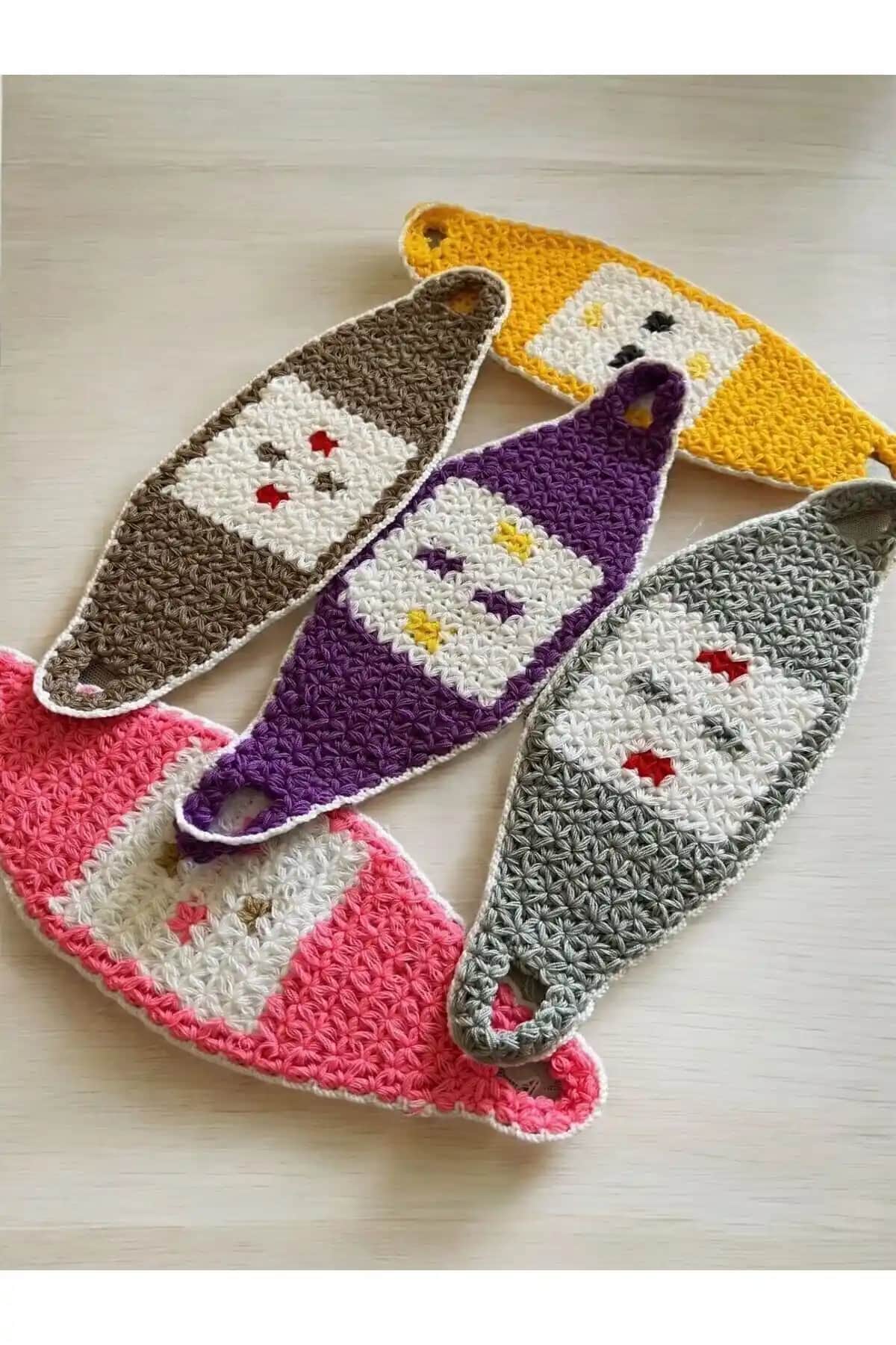 Dantelux Hep Trend El Örgüsü 5'li Renkli Uzun Lifler Estetik ve Kullanışlı Temizlik Seti