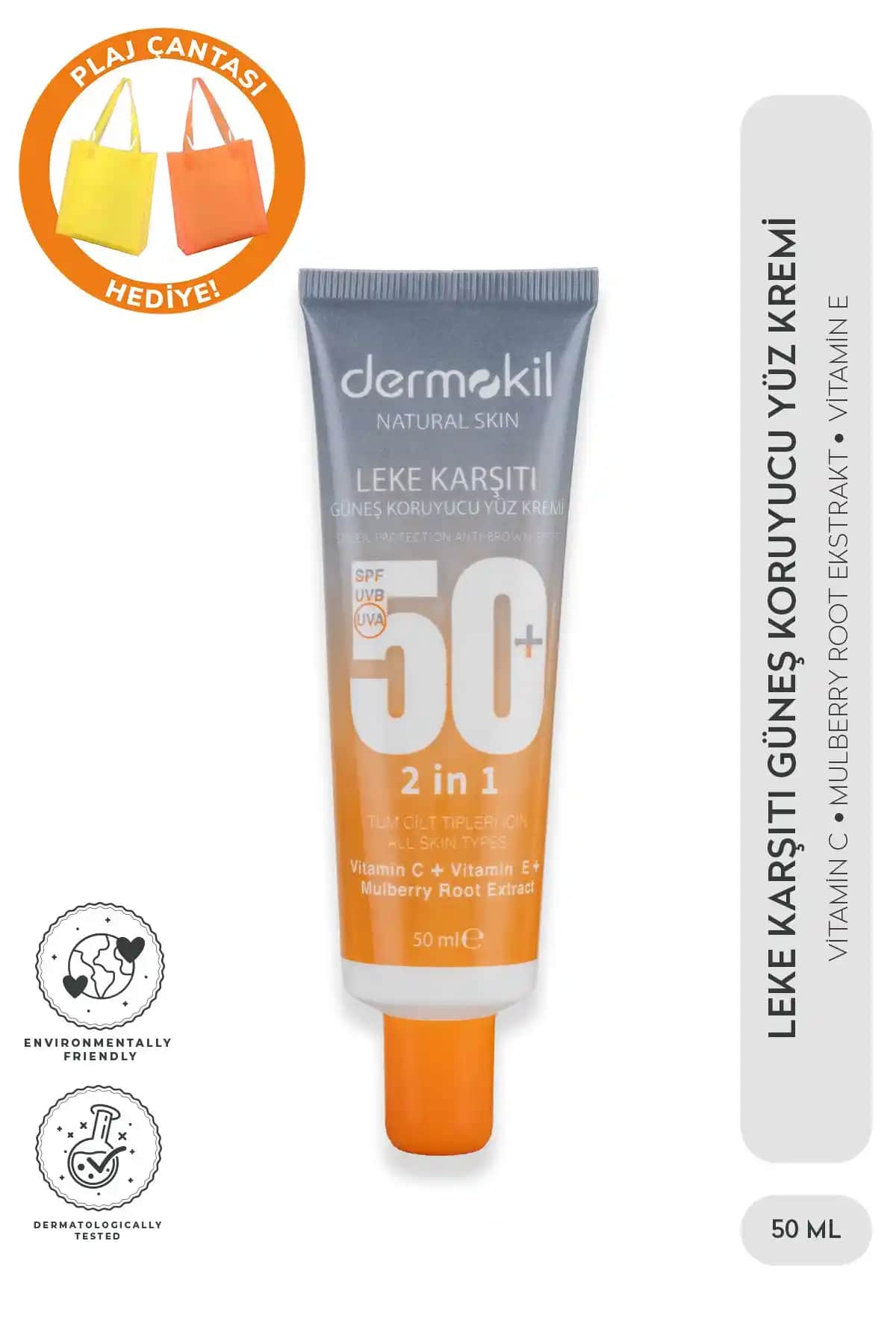 Dermokil Leke Karşıtı Güneş Kremi 50 SPF ile Güçlü ve Güvenilir Cilt Koruma