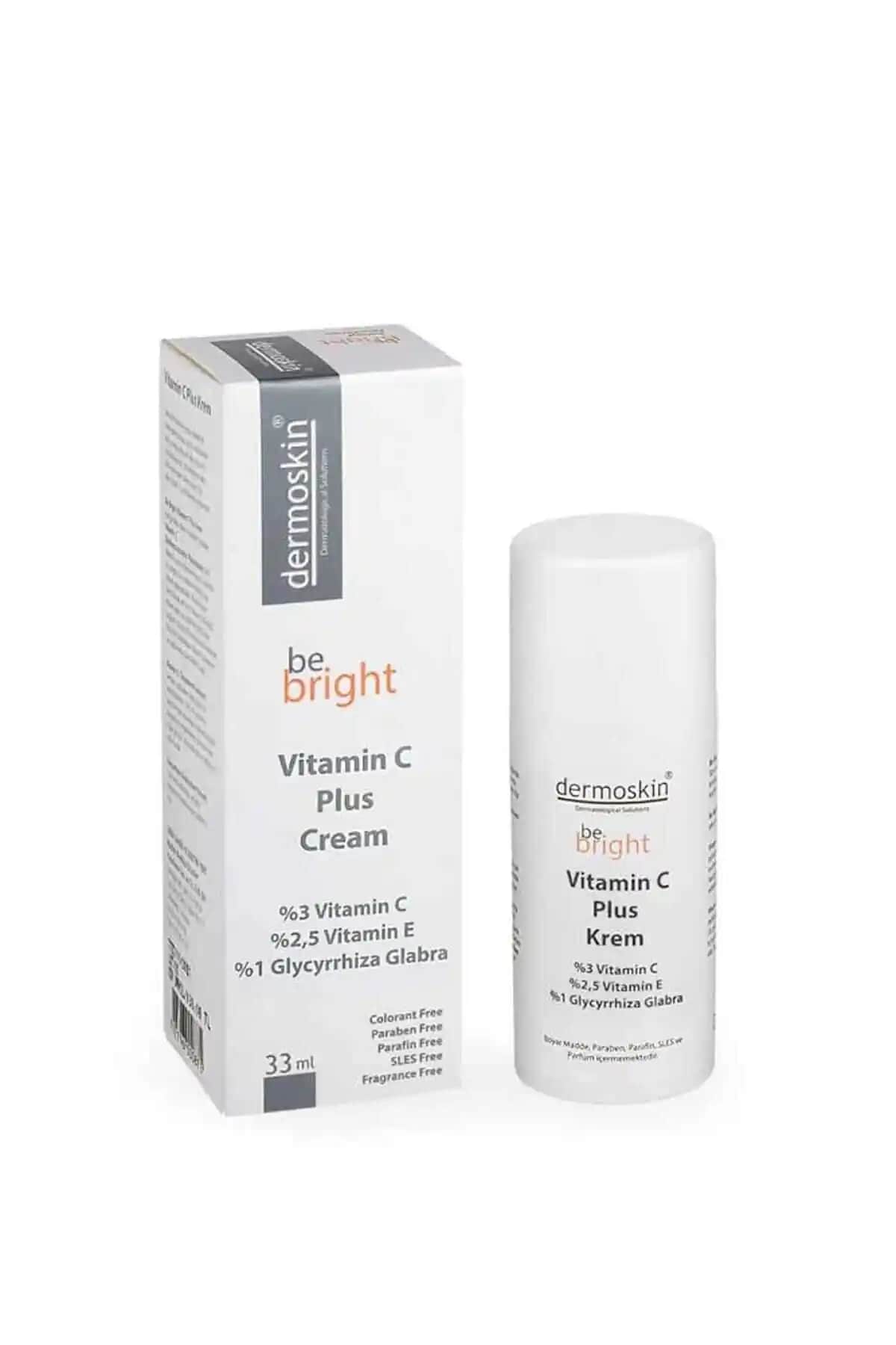 Dermoskin Be Bright Vitamin C Plus Krem: Cilt Aydınlatıcı ve Nemlendirici Çözüm