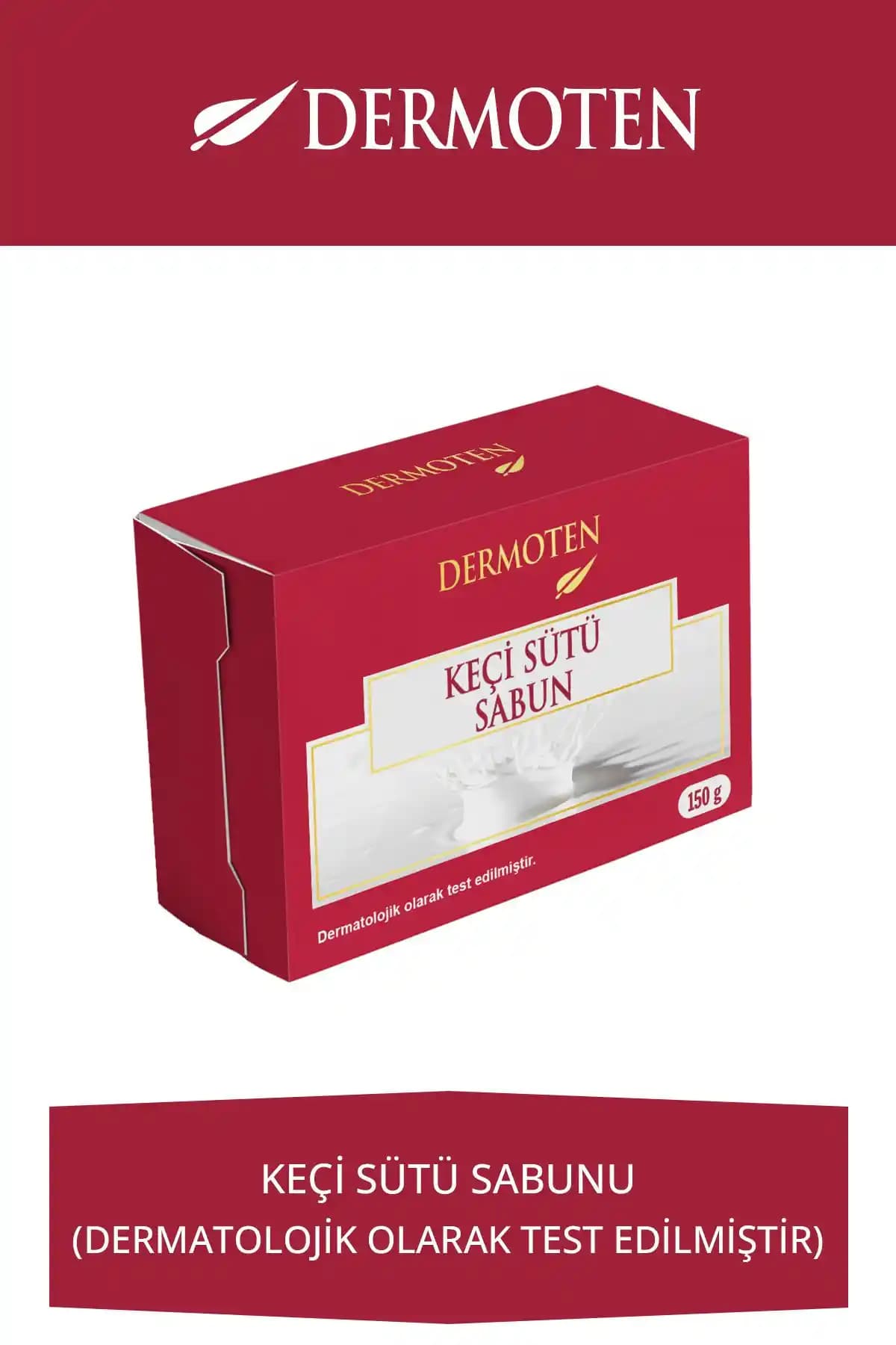 Dermoten Keçi Sütü Sabunu: Hassas ve Kuru Ciltler İçin Doğal Temizlik Çözümü