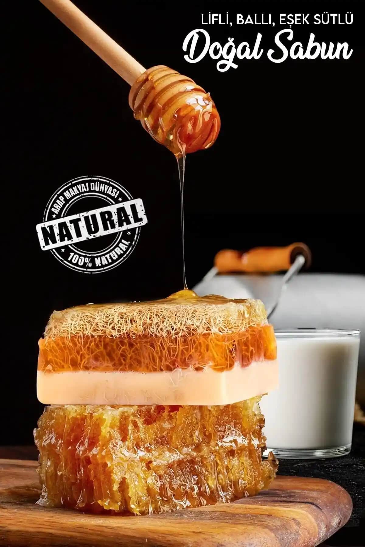 Doğal Eşek Sütü ve Bal İçeren El Yapımı Sabun Cilt Bakımında Yenilikçi Bir Seçenek